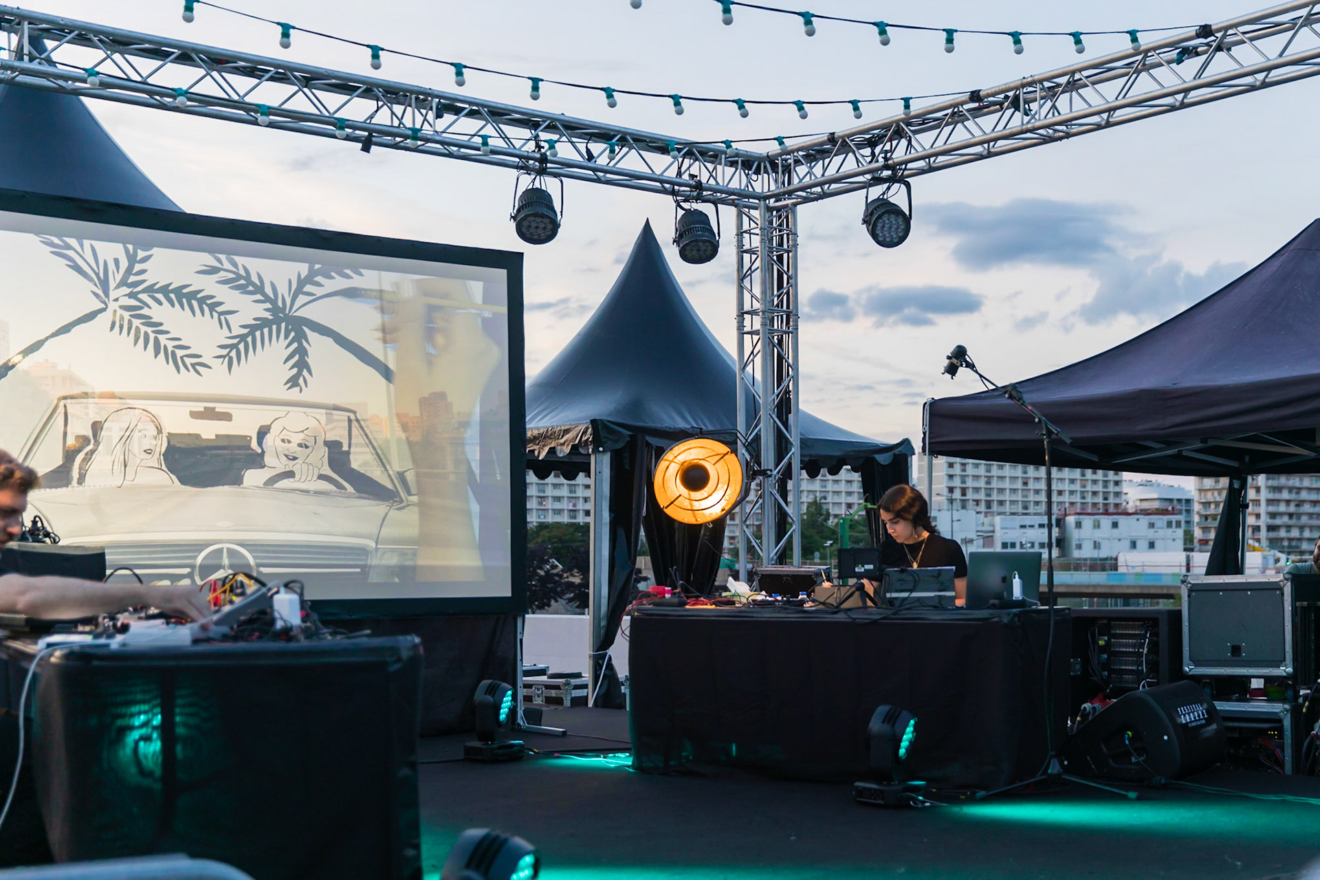 Acid Arab, Festival Chorus des Hauts-de-Seine, La Seine Musicale (Boulogne-Billancourt), 11 juillet 2021