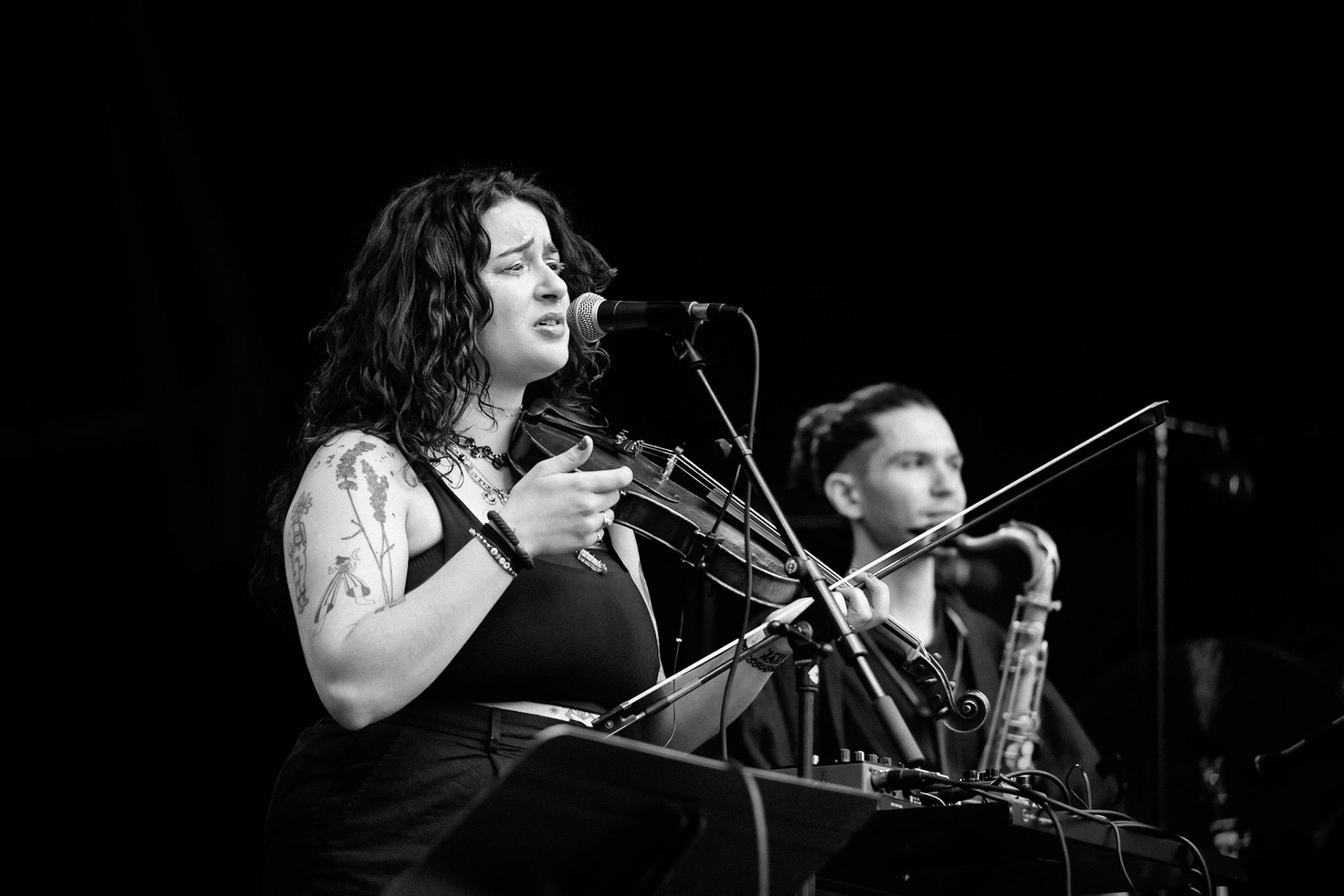 Elise Vassallucci, La Défense Jazz Festival, Parvis de la Défense, 25 juin 2025