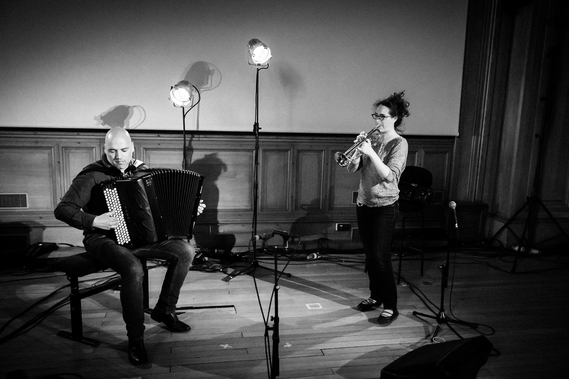 Airelle Besson &amp; Lionel Suarez, Festival Jazz Saint-Germain-des-Prés - Paris , Maison de l'Océan - Grand amphithéâtre, 21 mai 2022