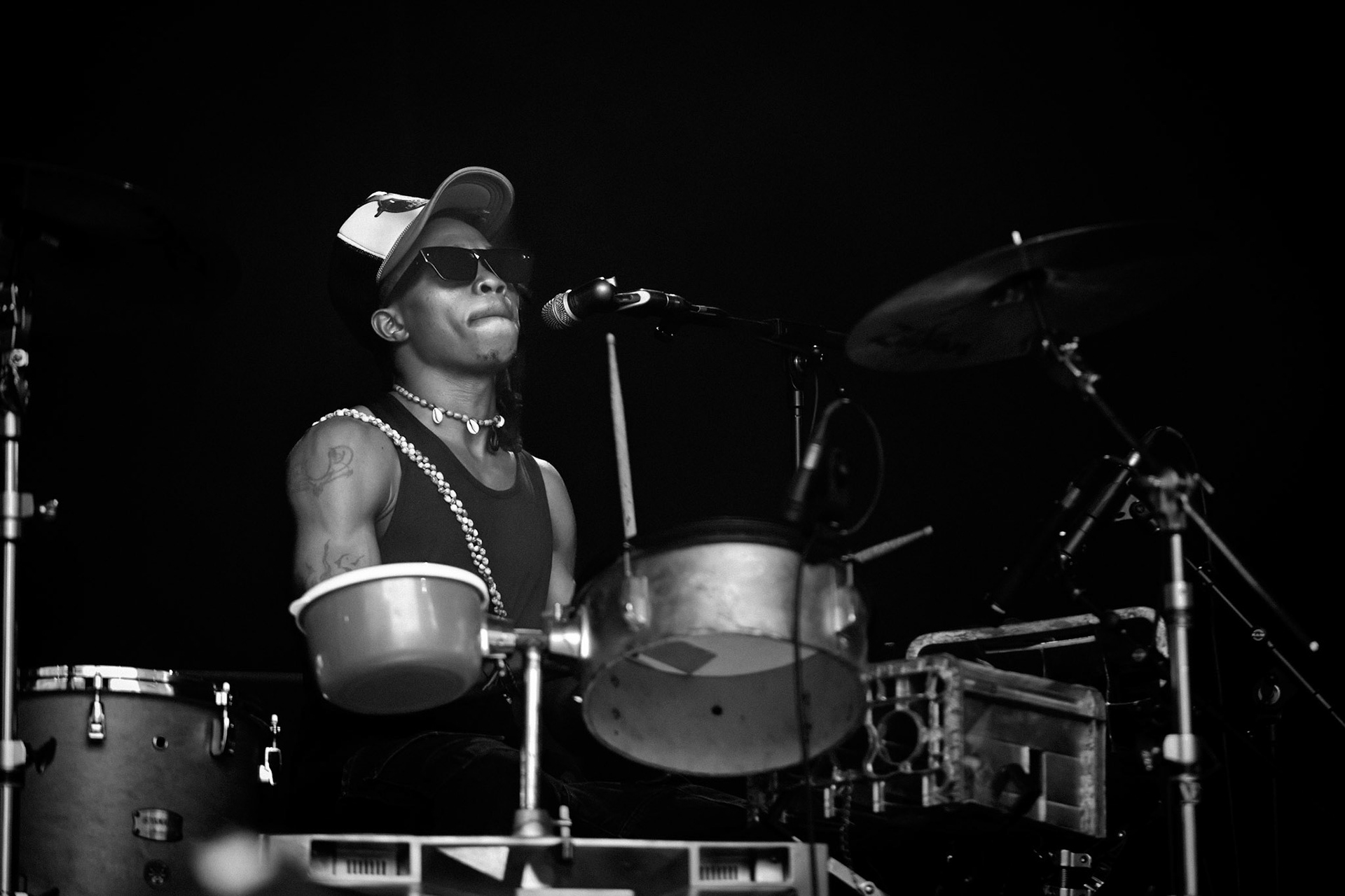 Kin'Gongolo Kiniata, La Défense Jazz Festival, Parvis de la Défense, 27 juin 2025