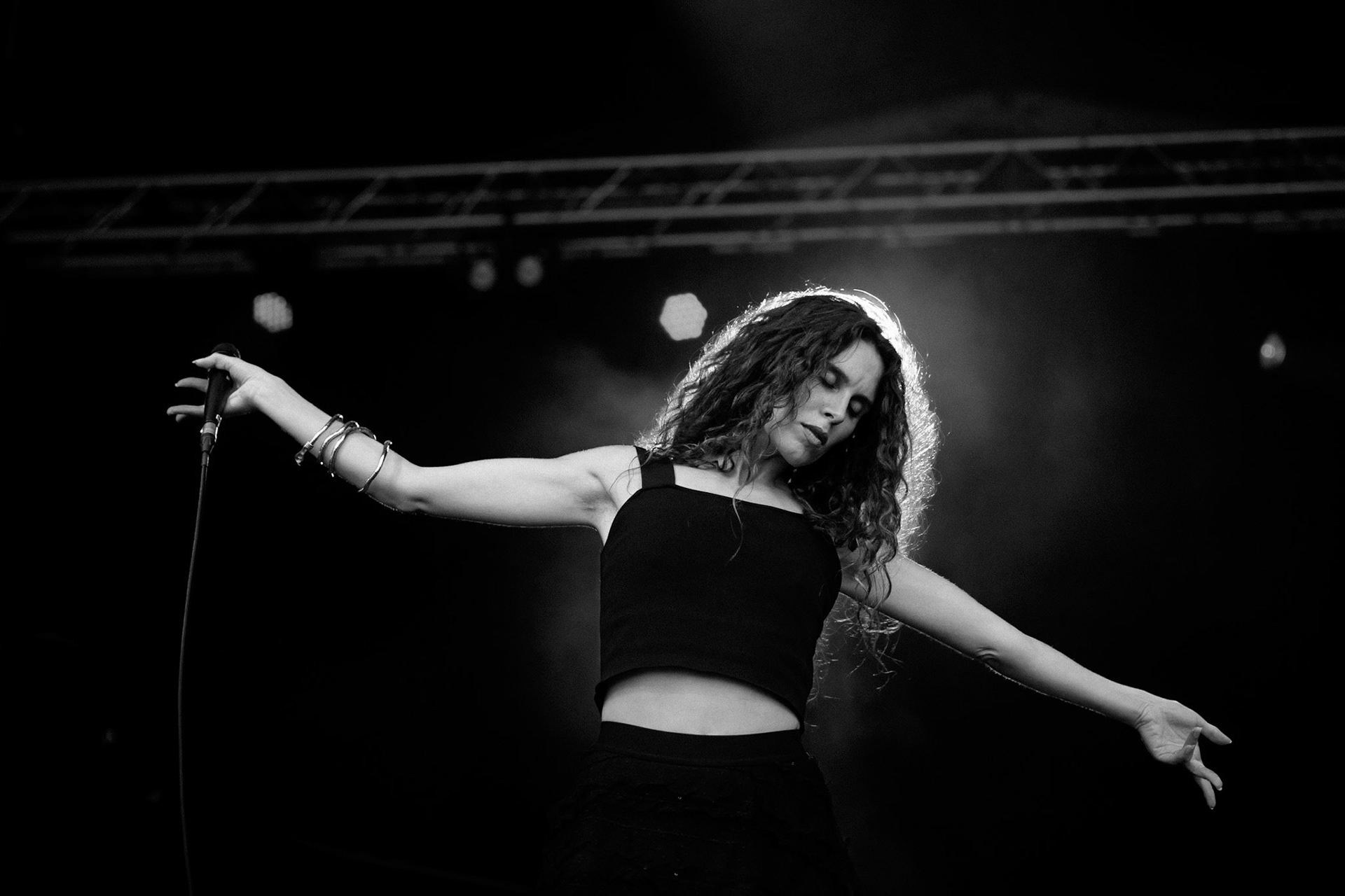 Dafné Kritharas, La Défense Jazz Festival, Parvis de la Défense, 25 juin 2025