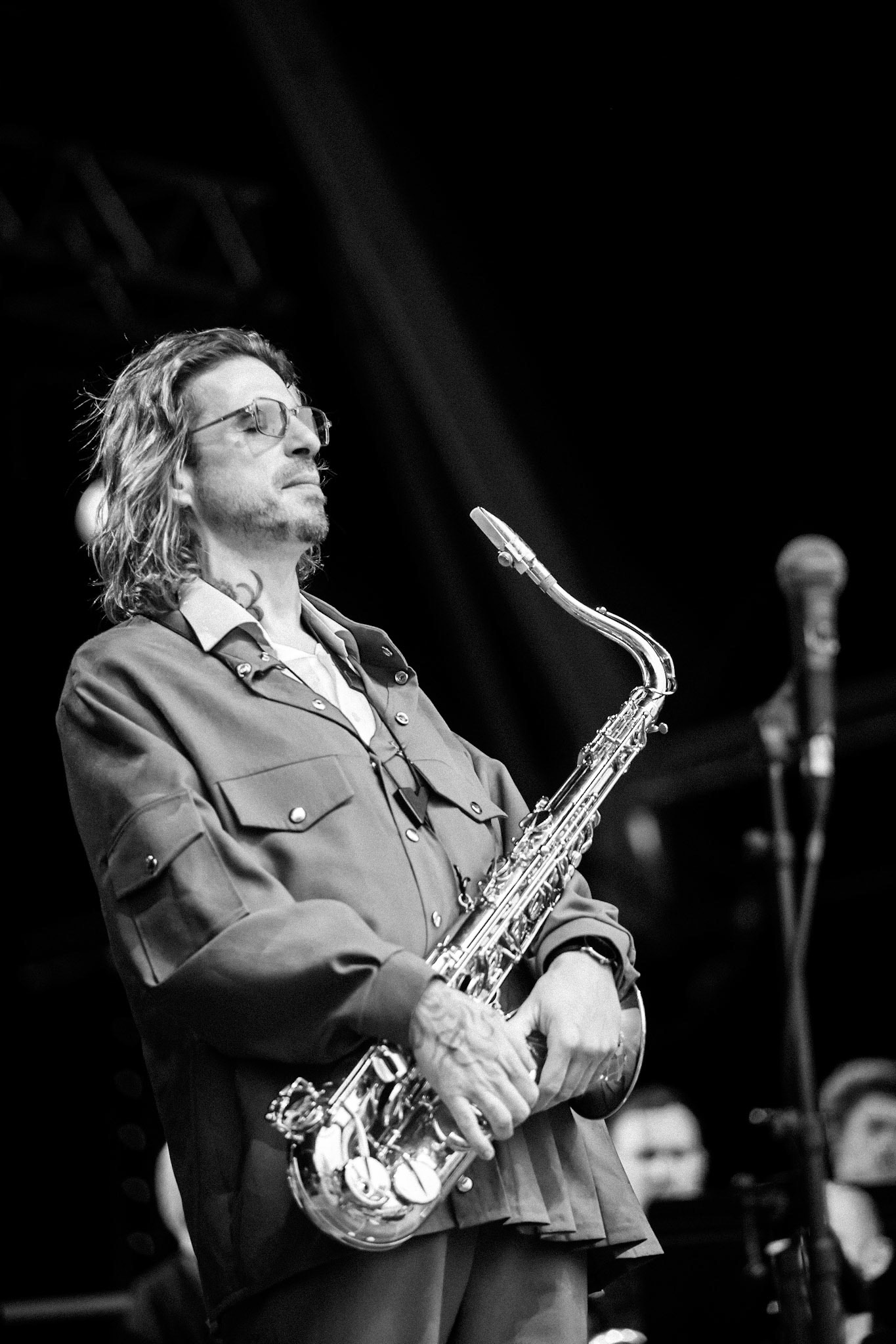 Samy Thiébault "Awé Large Ensemble", La Défense Jazz Festival, Parvis de la Défense, 26 juin 2023