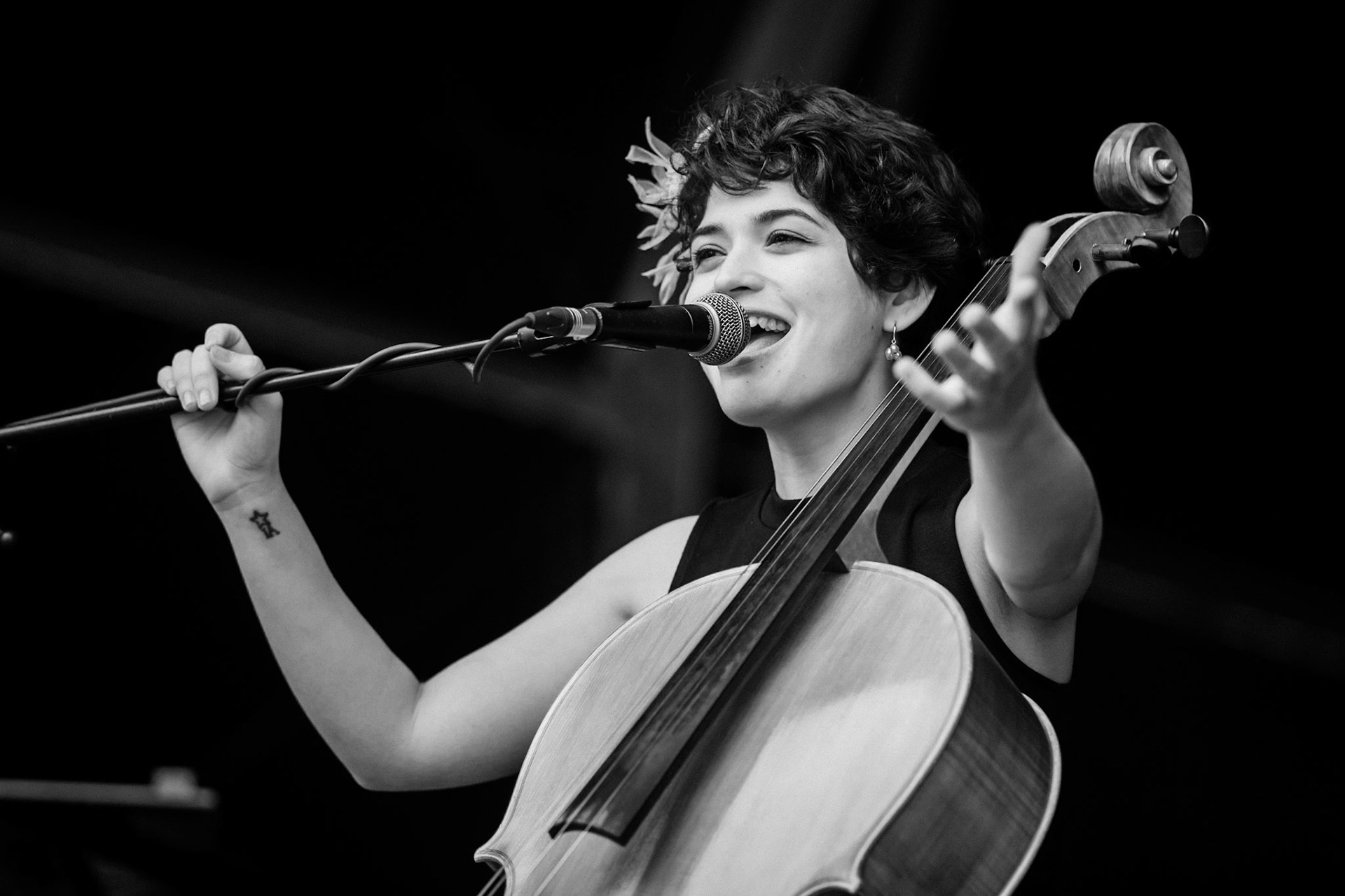 Ana Carla Maza, La Défense Jazz Festival, Parvis de la Défense, 26 juin 2021