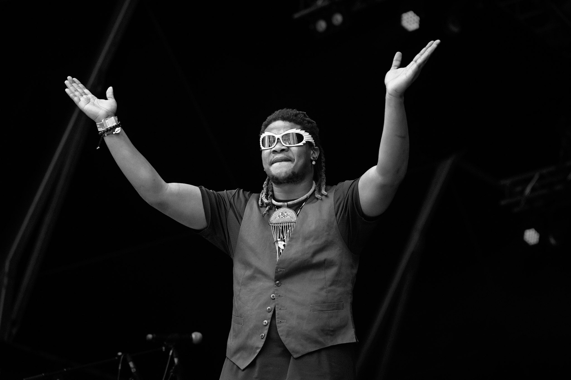 Kin'Gongolo Kiniata, La Défense Jazz Festival, Parvis de la Défense, 27 juin 2025