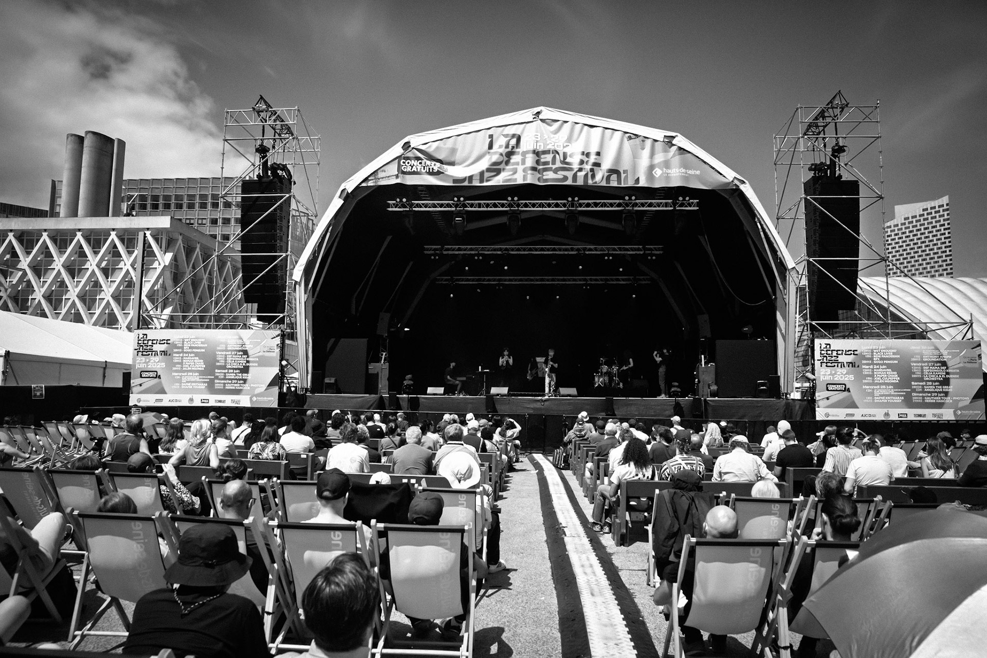 Moustik Haterz, La Défense Jazz Festival, Parvis de la Défense, 26 juin 2025