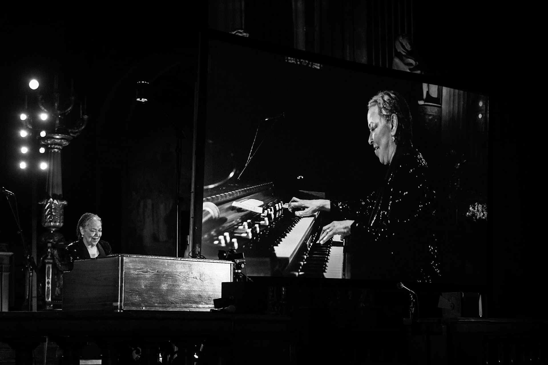 Rhoda Scott &amp; Sophie-Véronique Cauchefer-Choplin, Festival Jazz à Saint-Germain-des-Prés - Paris, Eglise Saint-Sulpice