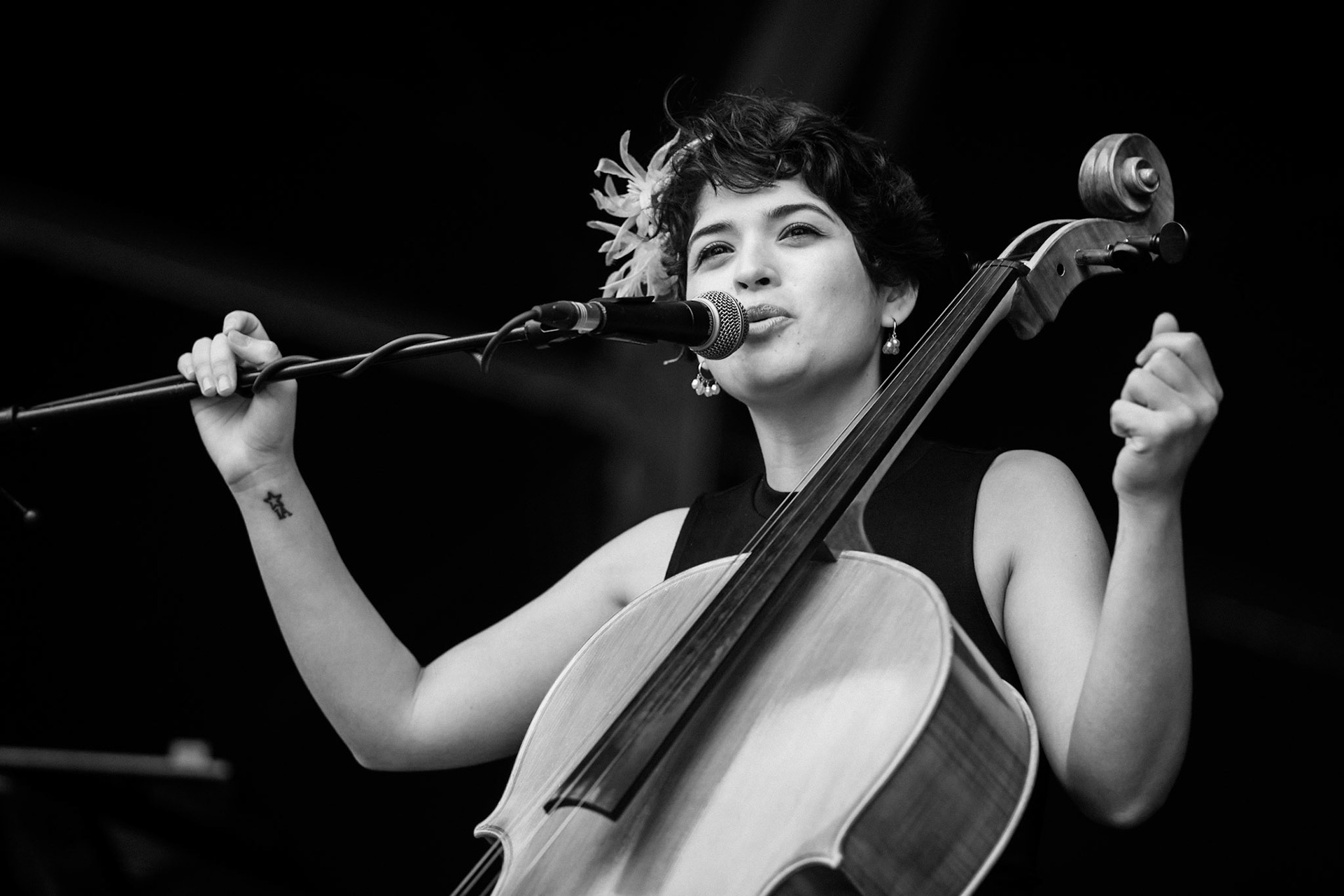 Ana Carla Maza, La Défense Jazz Festival, Parvis de la Défense, 26 juin 2021