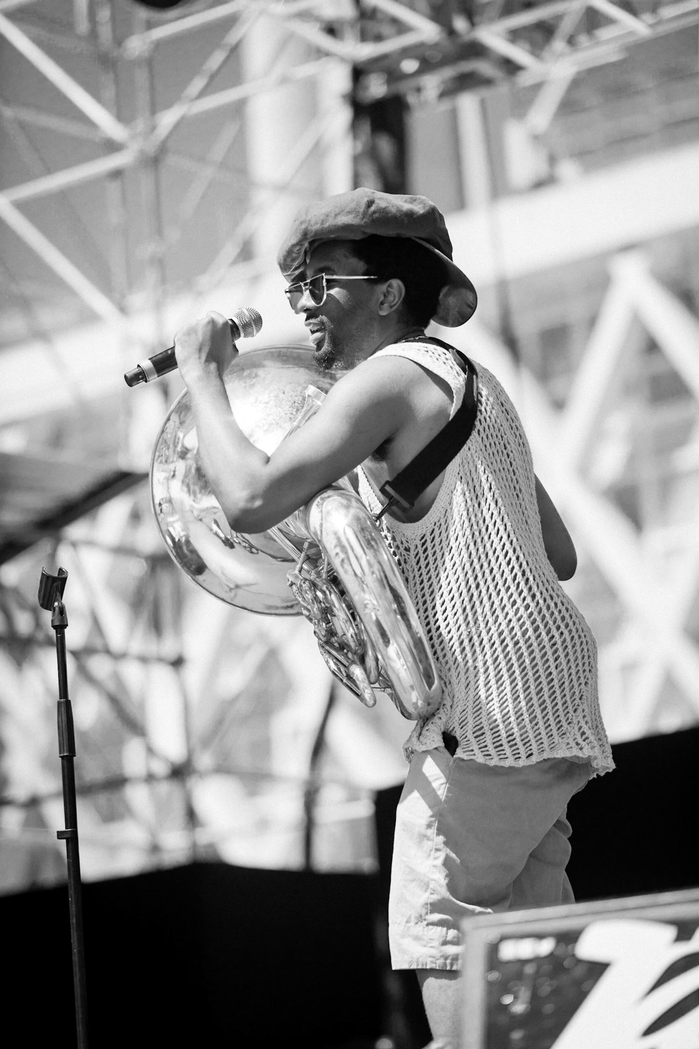 Theon Cross Trio, La Défense Jazz Festival, Parvis de la Défense, 26 mai 2019