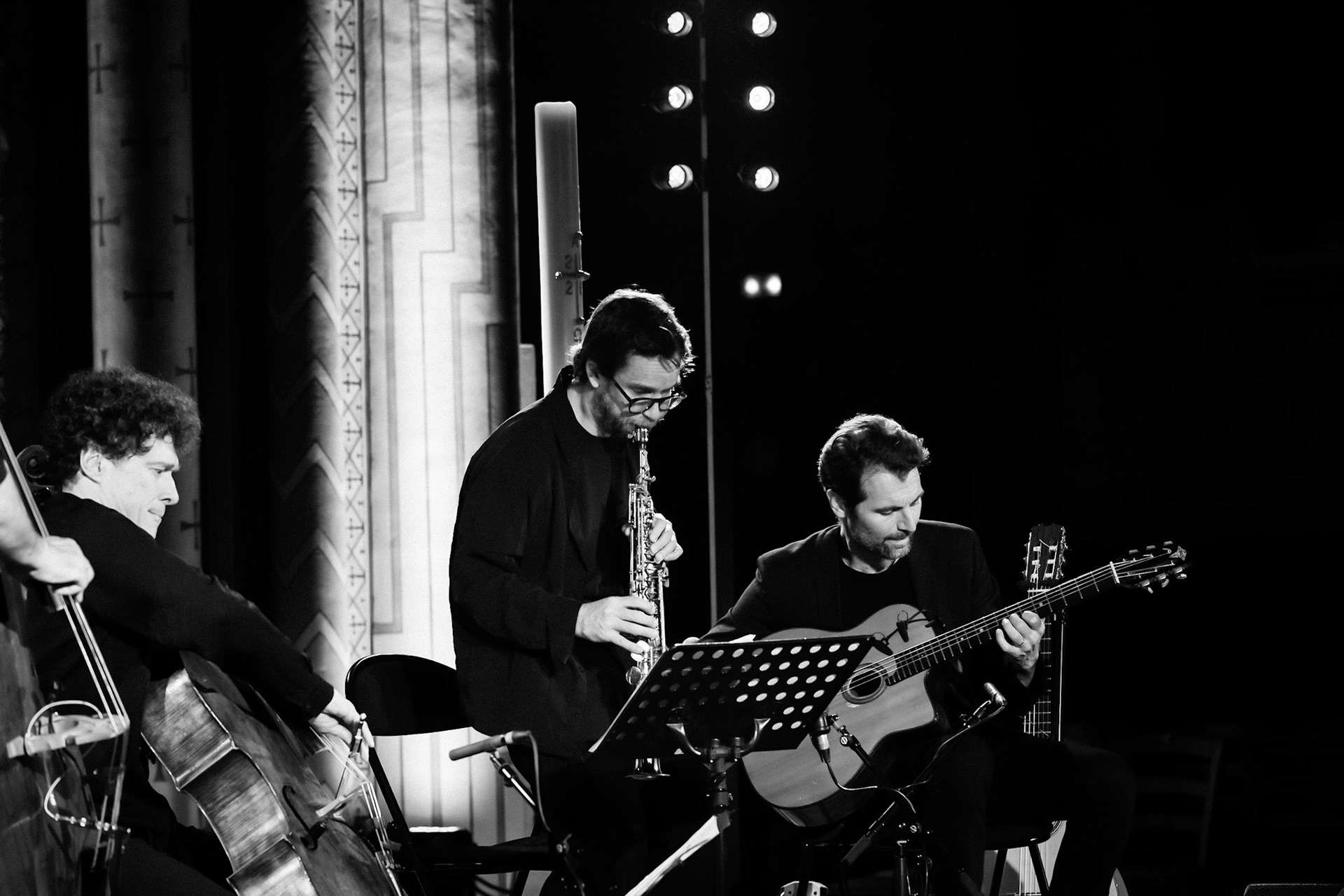 Loco Cello Feat Emile Parisien, Festival Jazz à Saint-Germain-des-Prés - Paris, Eglise Saint-Germain-des-Prés