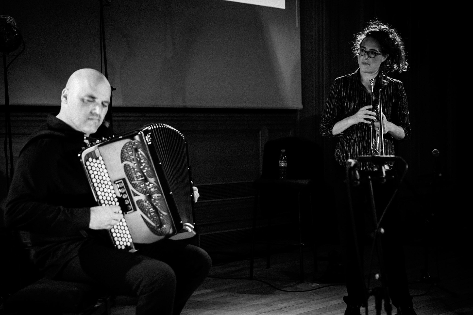 Airelle Besson &amp; Lionel Suarez, Festival Jazz Saint-Germain-des-Prés - Paris , Maison de l'Océan - Grand amphithéâtre, 21 mai 2022