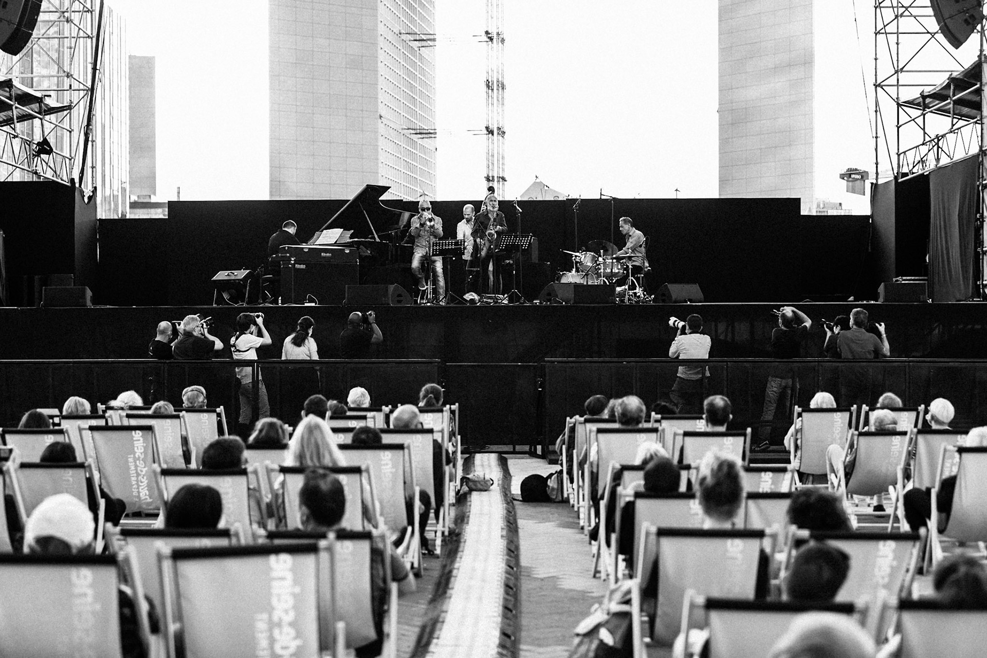 Belmondo Quintet, La Défense Jazz Festival, Parvis de la Défense, 22 septembre 2020