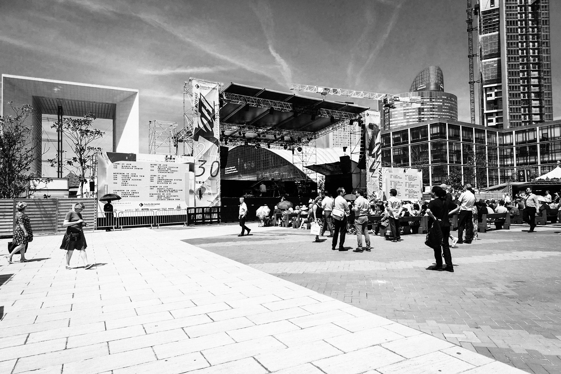 Stéphane Kerecki, La Défense Jazz Festival, Parvis de la Défense, 25 mai 2019