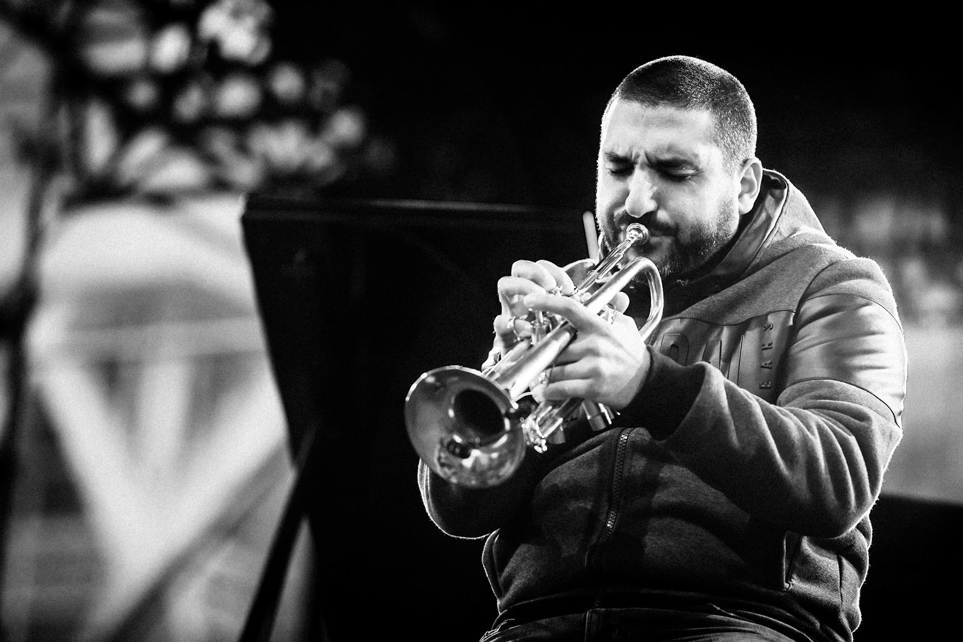 Ibrahim Maalouf avec François Delporte, La Défense Jazz Festival, Parvis de la Défense, 26 septembre 2020