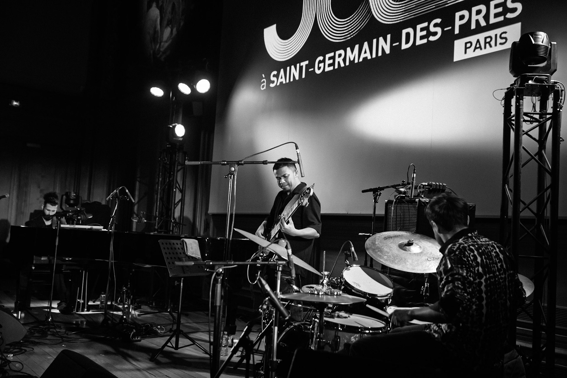 Etibar Asadli Trio, Festival Jazz à Saint-Germain-des-Prés - Paris, grand amphithéâtre de la Maison de l'Océan