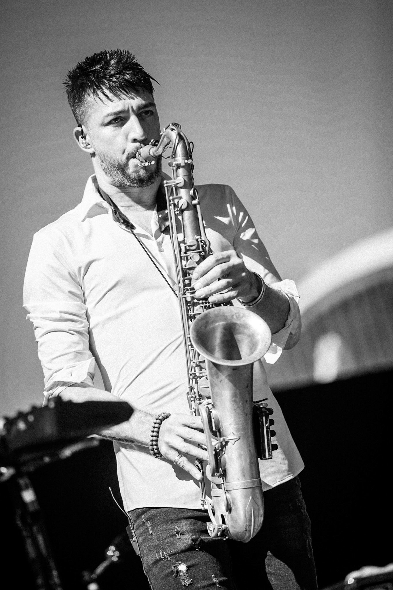 Guillaume Perret, La Défense Jazz Festival, Parvis de la Défense, 22 septembre 2020