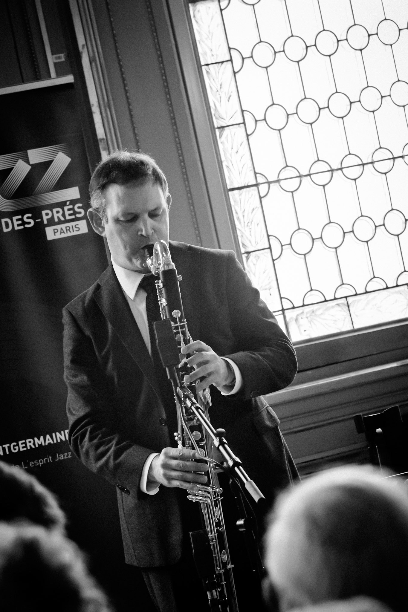 Pierre-François Blanchard &amp; Thomas Savy, Festival Jazz à Saint-Germain-des-Prés - Paris, Salle des fêtes - Mairie du 6ème