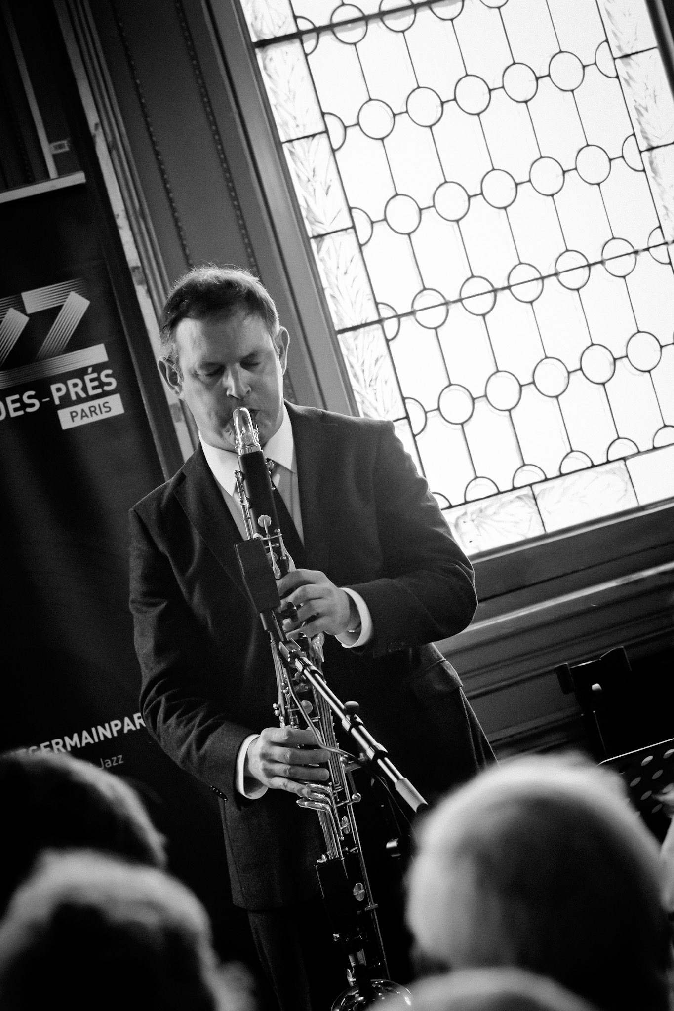 Pierre-François Blanchard &amp; Thomas Savy, Festival Jazz à Saint-Germain-des-Prés - Paris, Salle des fêtes - Mairie du 6ème