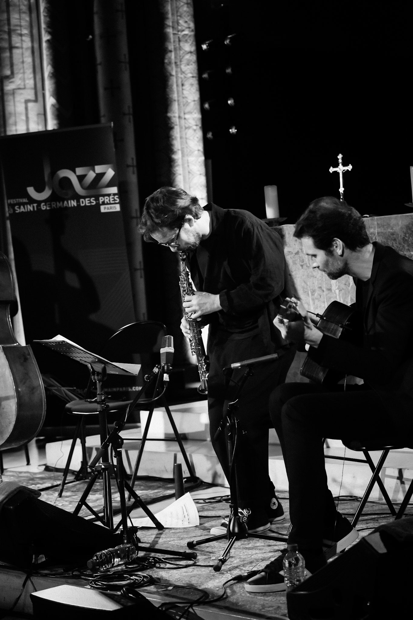 Loco Cello Feat Emile Parisien, Festival Jazz à Saint-Germain-des-Prés - Paris, Eglise Saint-Germain-des-Prés