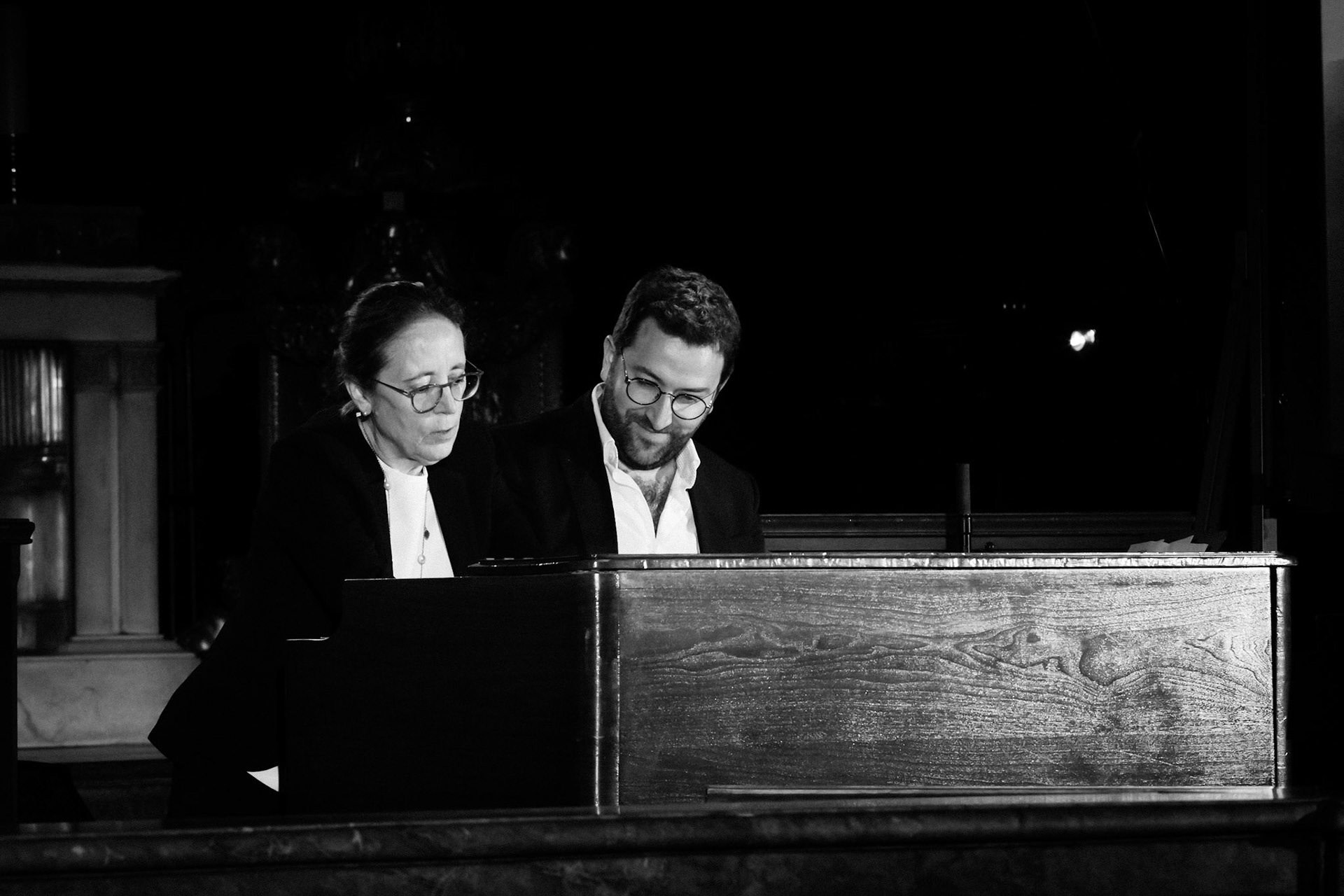 Sophie-Véronique Cauchefer-Choplin &amp; Laurent Coulondre, Festival Jazz à Saint-Germain-des-Prés - Paris, Eglise Saint-Sulpice