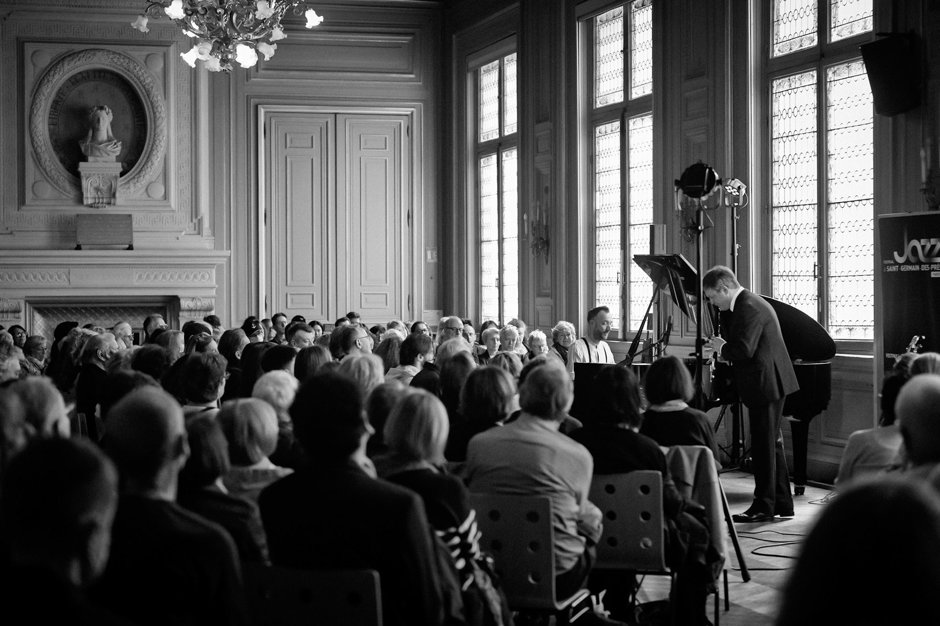 Pierre-François Blanchard &amp; Thomas Savy, Festival Jazz à Saint-Germain-des-Prés - Paris, Salle des fêtes - Mairie du 6ème