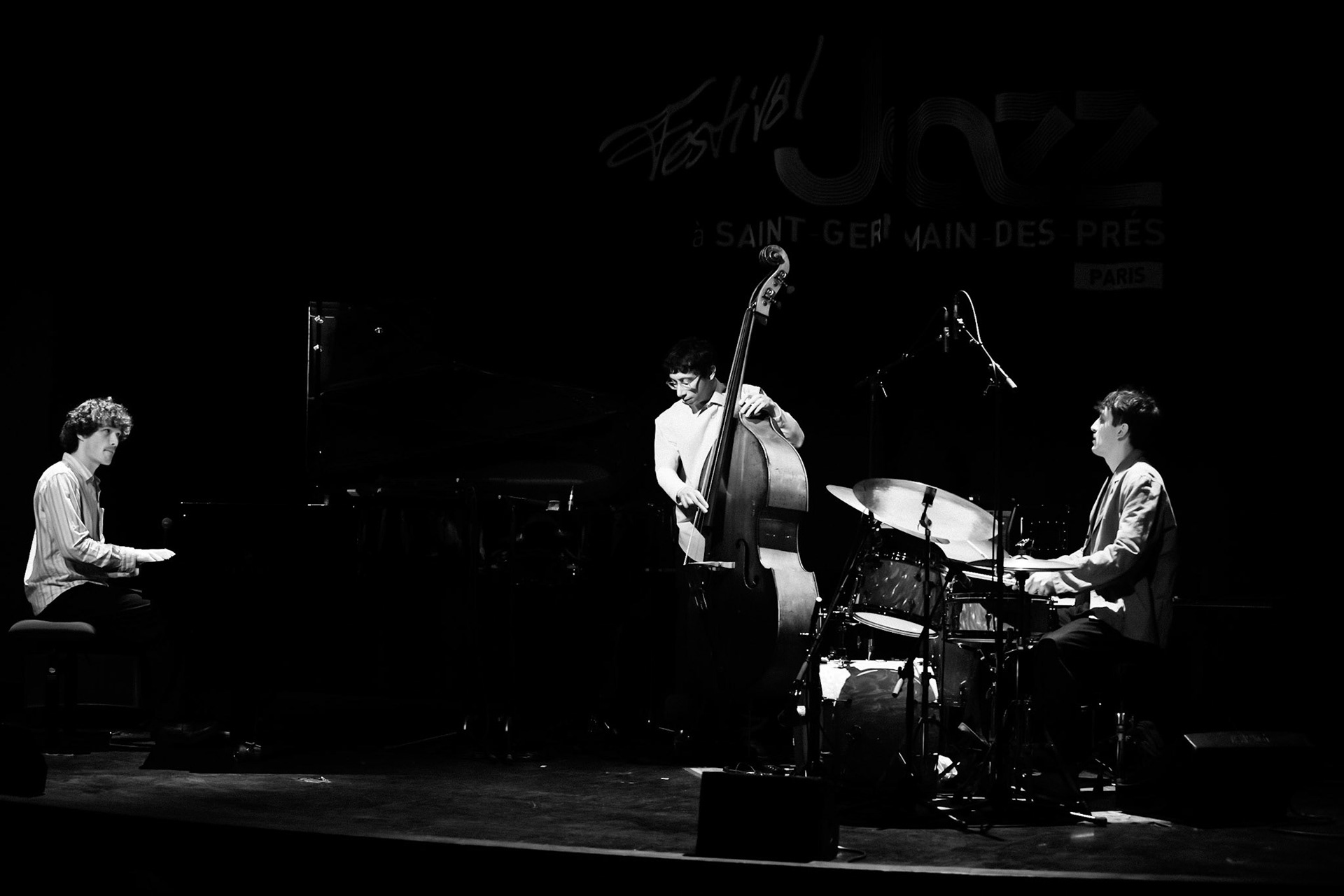 Levi Harvey Trio, Festival Jazz à Saint-Germain-des-Prés - Paris, Théâtre de l'Alliance Française