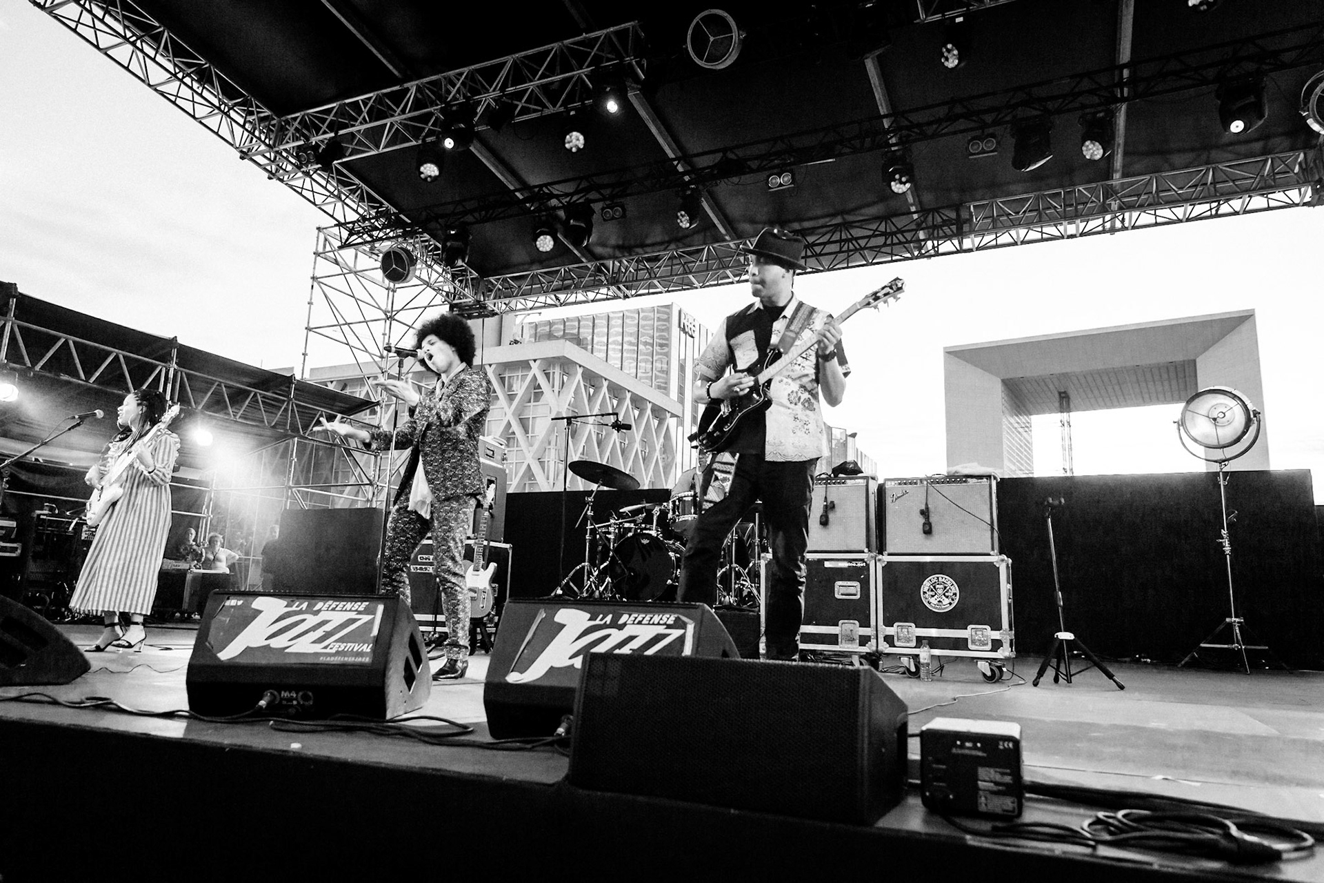 Jose James, La Défense Jazz Festival, Parvis de la Défense, 30 mai 2019