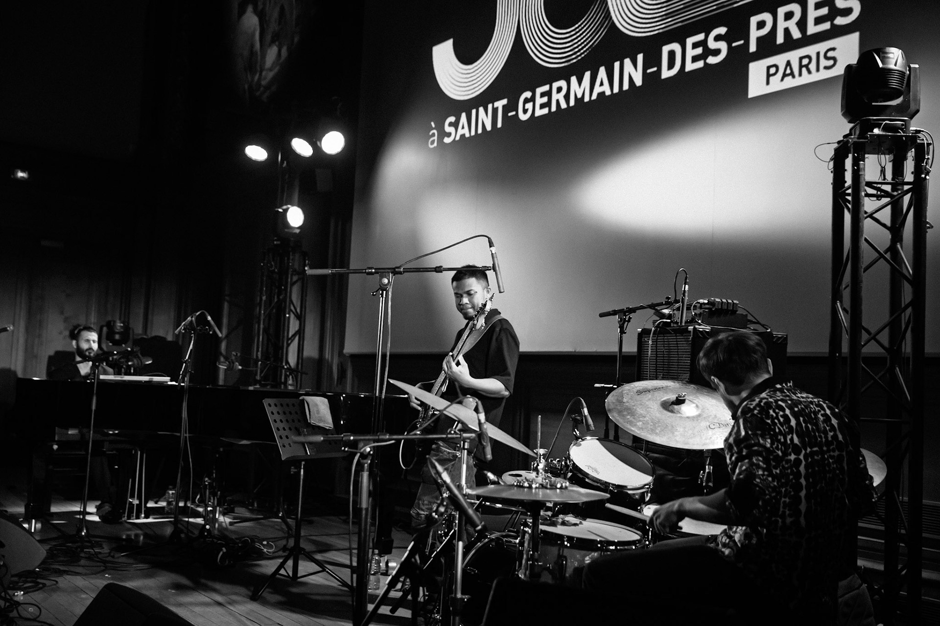 Etibar Asadli Trio, Festival Jazz à Saint-Germain-des-Prés - Paris, grand amphithéâtre de la Maison de l'Océan