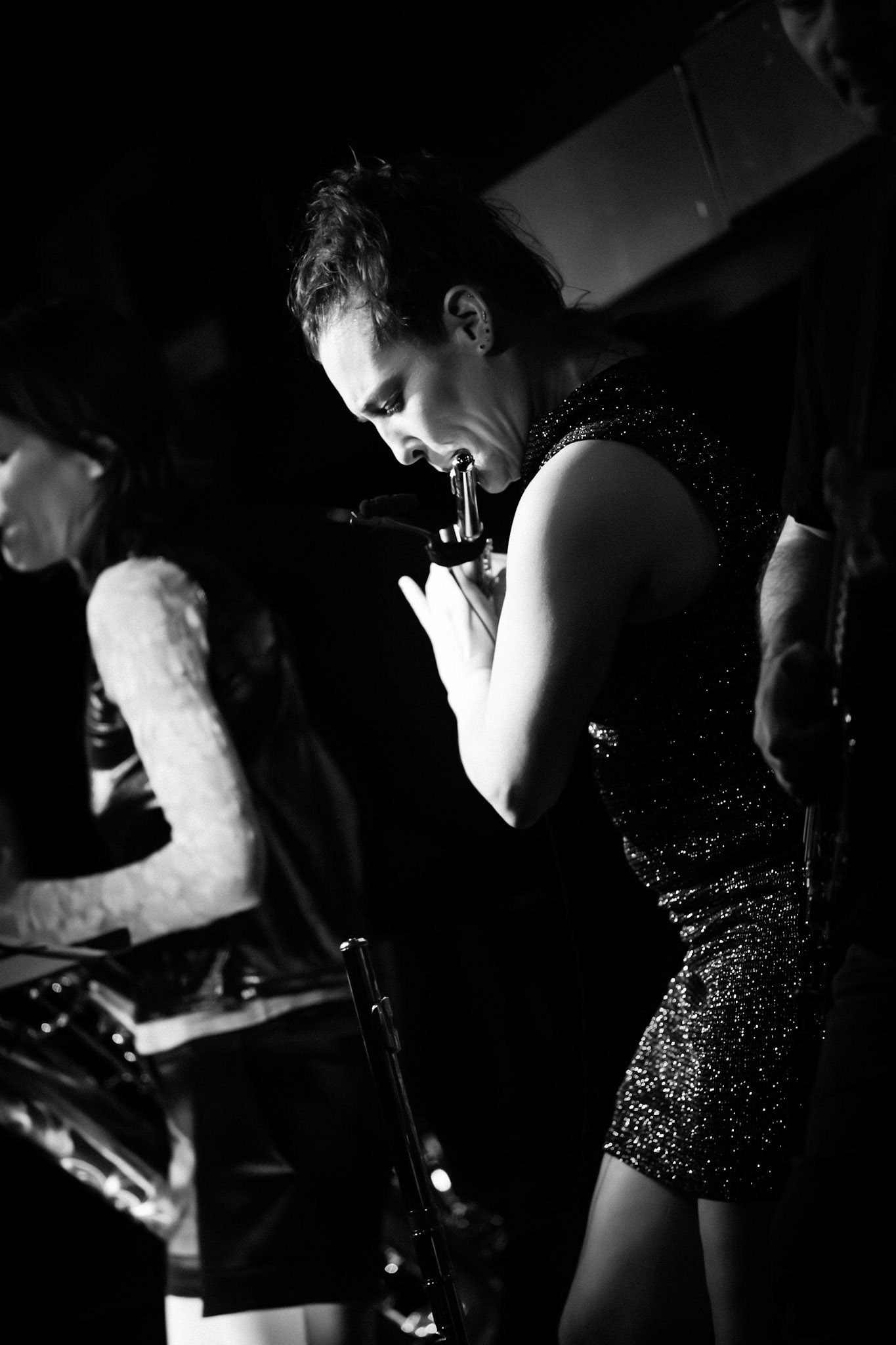 Ludivine Issambourg Quartet &amp; guest Céline Bonacina, Festival Jazz à Saint-Germain-des-Prés - Paris, Péniche Le Son de la Terre