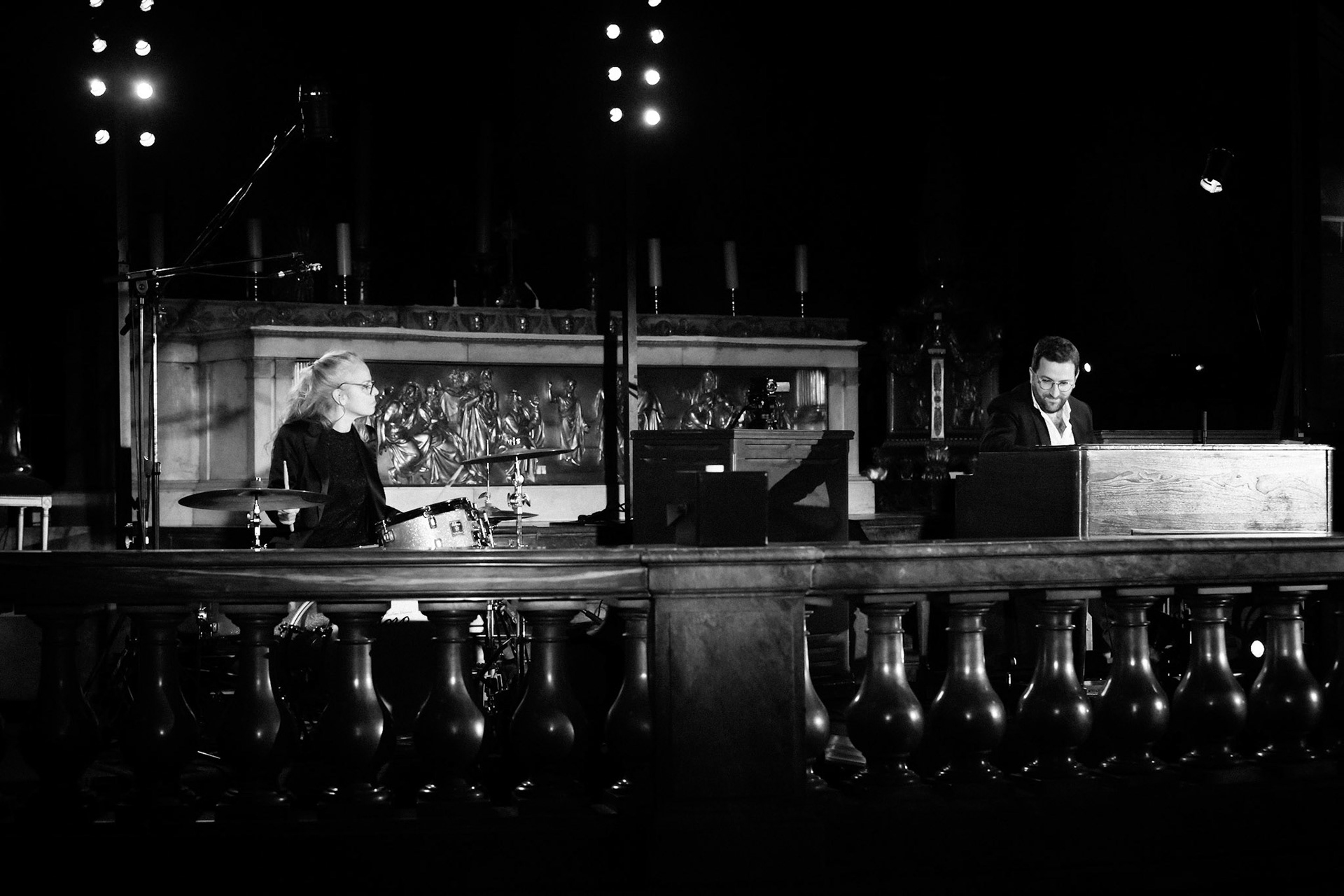 Sophie-Véronique Cauchefer-Choplin &amp; Laurent Coulondre, Festival Jazz à Saint-Germain-des-Prés - Paris, Eglise Saint-Sulpice