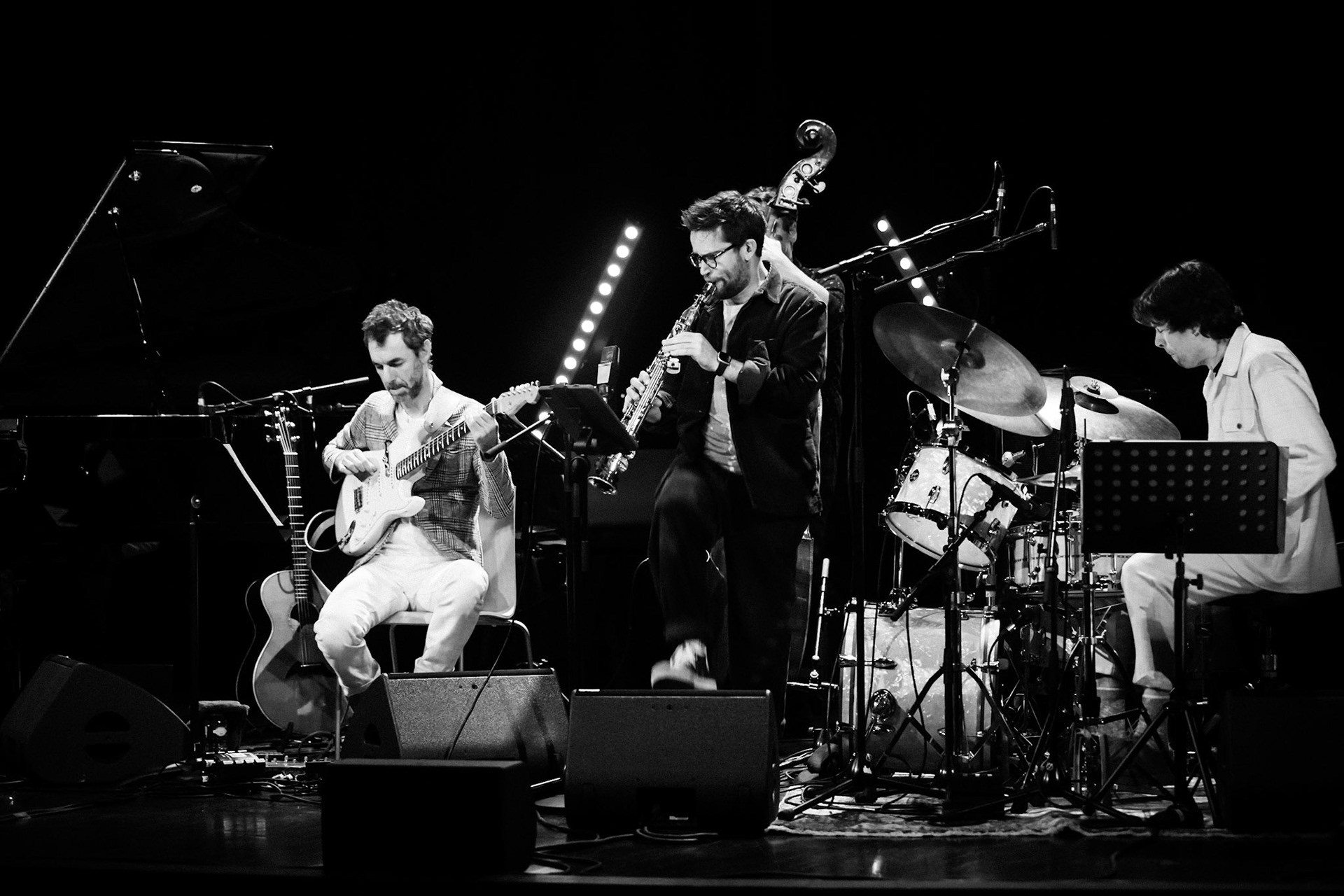 Gautier Garrigue Quartet feat Emile Parisien, Festival Jazz à Saint-Germain-des-Prés - Paris, Théâtre de l'Alliance Française
