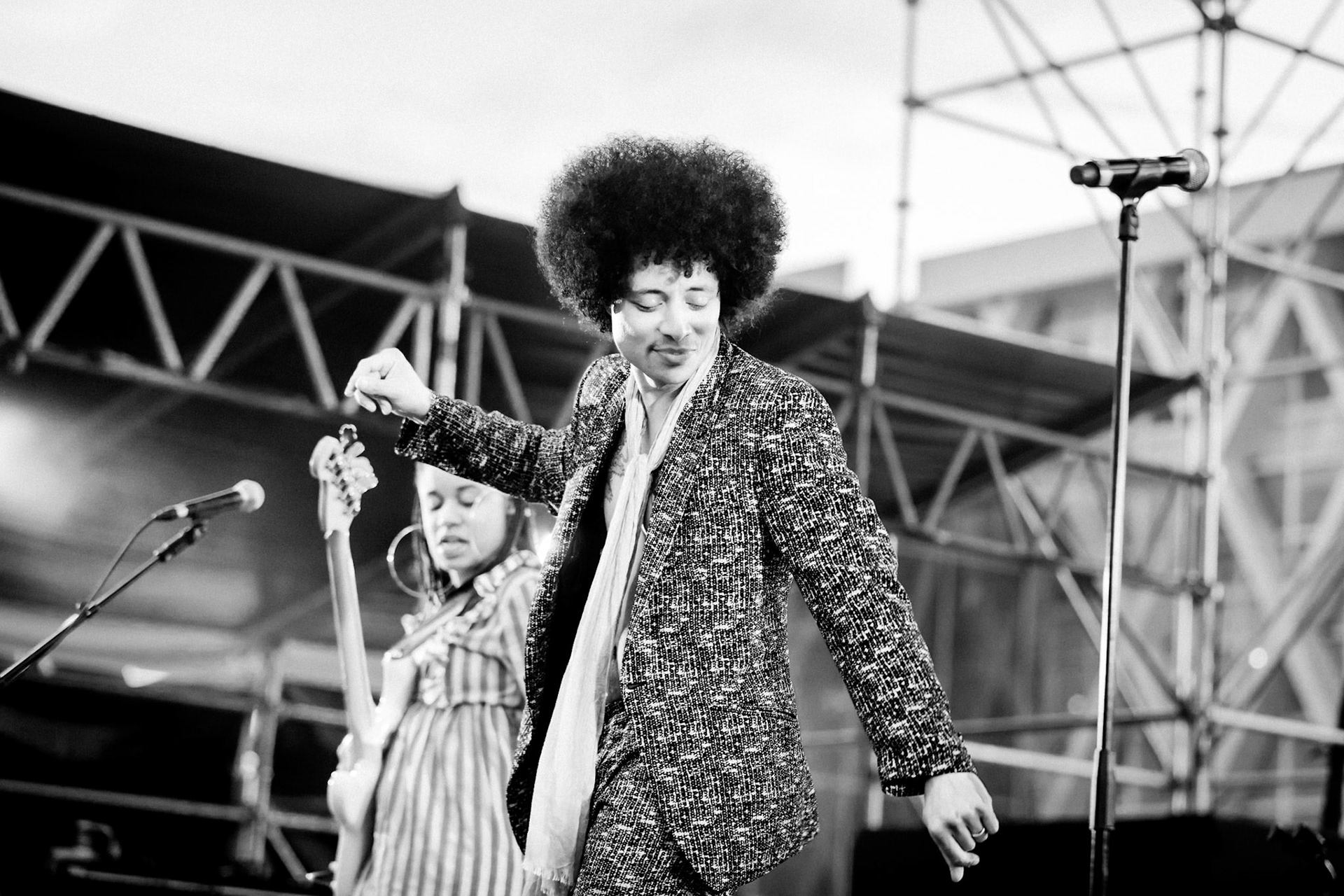 Jose James, La Défense Jazz Festival, Parvis de la Défense, 30 mai 2019