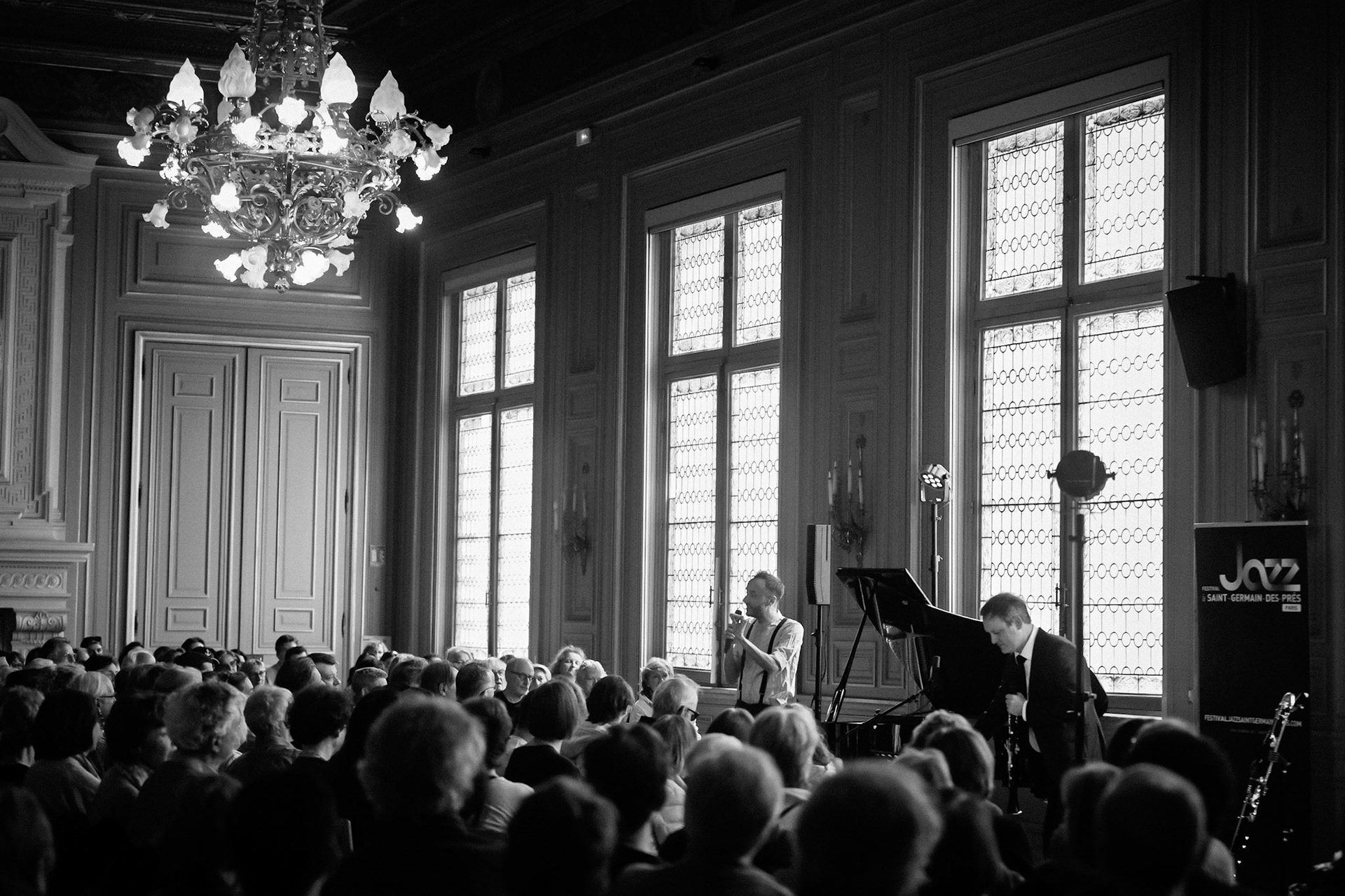 Pierre-François Blanchard &amp; Thomas Savy, Festival Jazz à Saint-Germain-des-Prés - Paris, Salle des fêtes - Mairie du 6ème