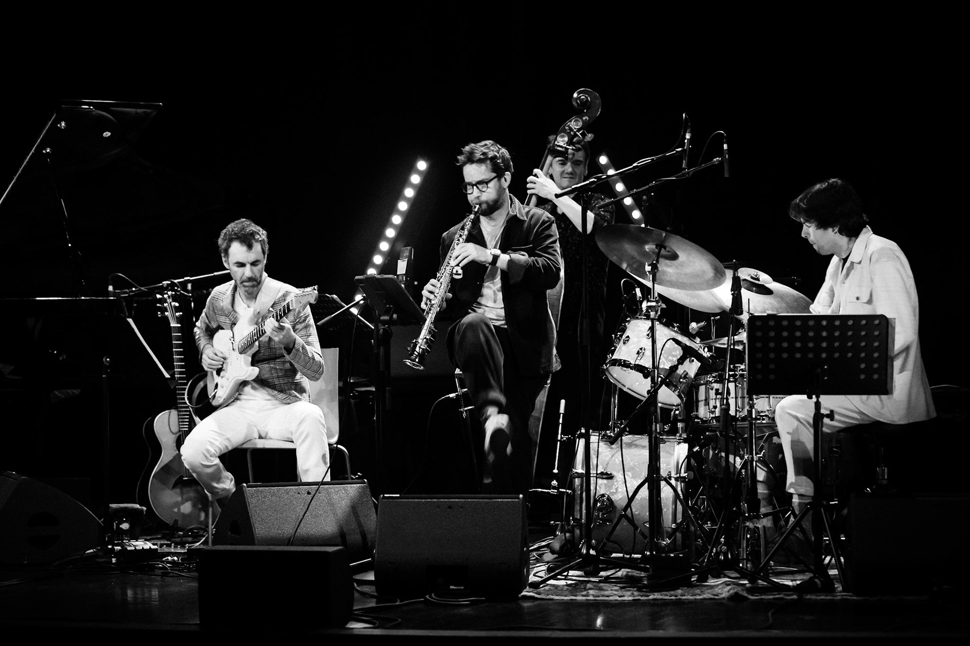 Gautier Garrigue Quartet feat Emile Parisien, Festival Jazz à Saint-Germain-des-Prés - Paris, Théâtre de l'Alliance Française