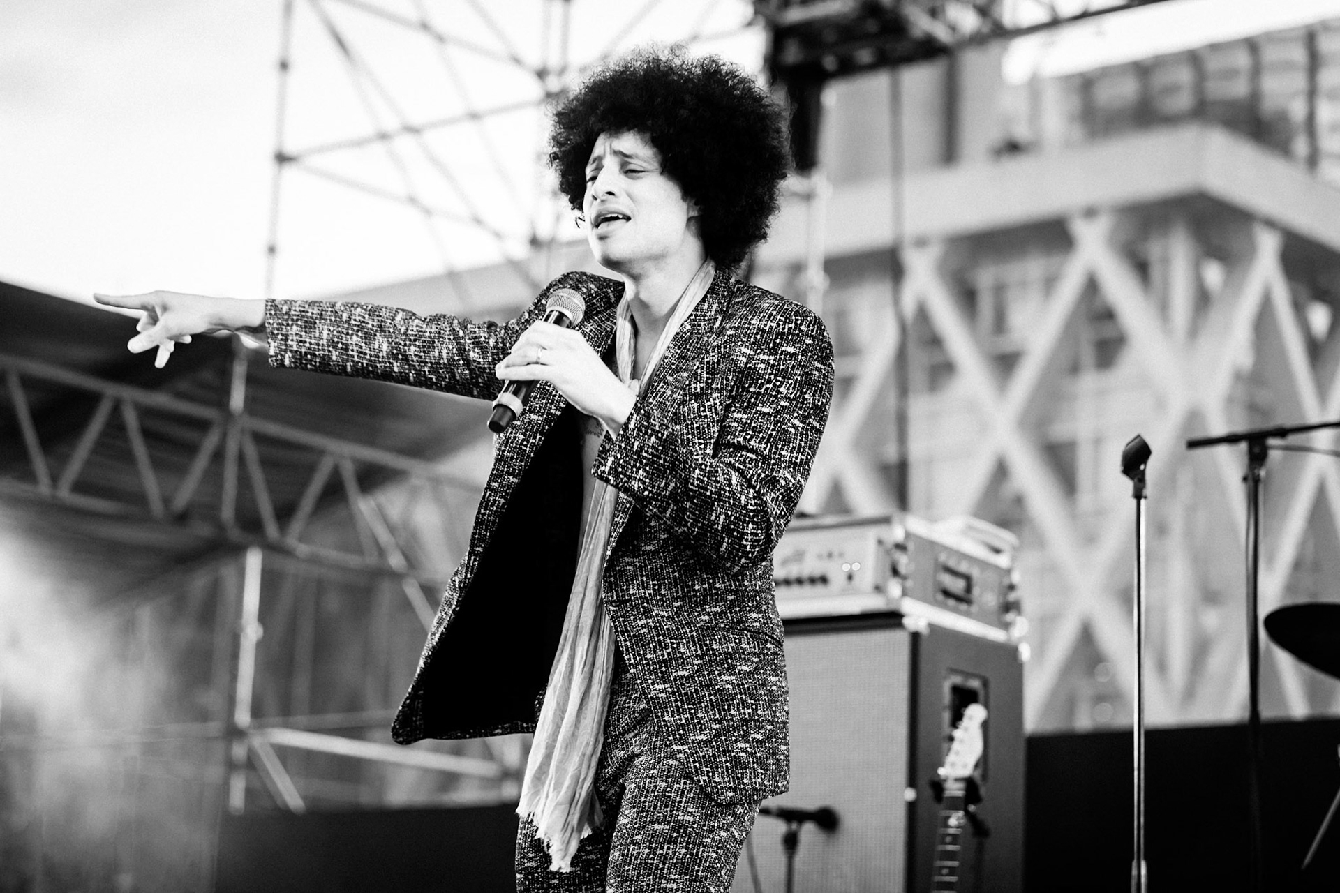 Jose James, La Défense Jazz Festival, Parvis de la Défense, 30 mai 2019