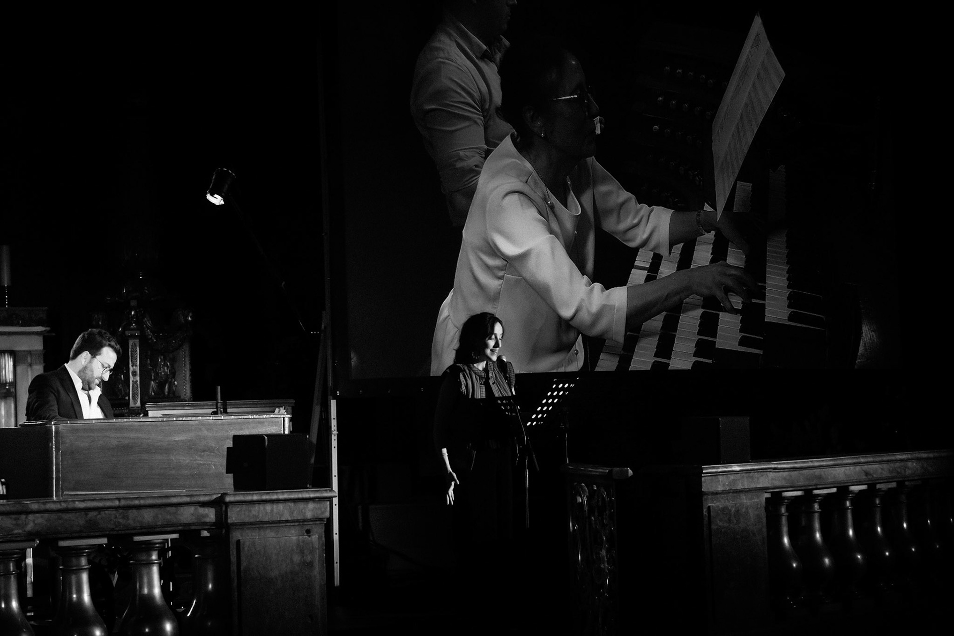 Sophie-Véronique Cauchefer-Choplin &amp; Laurent Coulondre, Festival Jazz à Saint-Germain-des-Prés - Paris, Eglise Saint-Sulpice