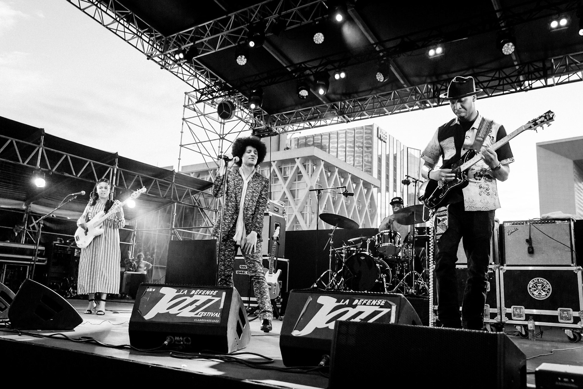 Jose James, La Défense Jazz Festival, Parvis de la Défense, 30 mai 2019