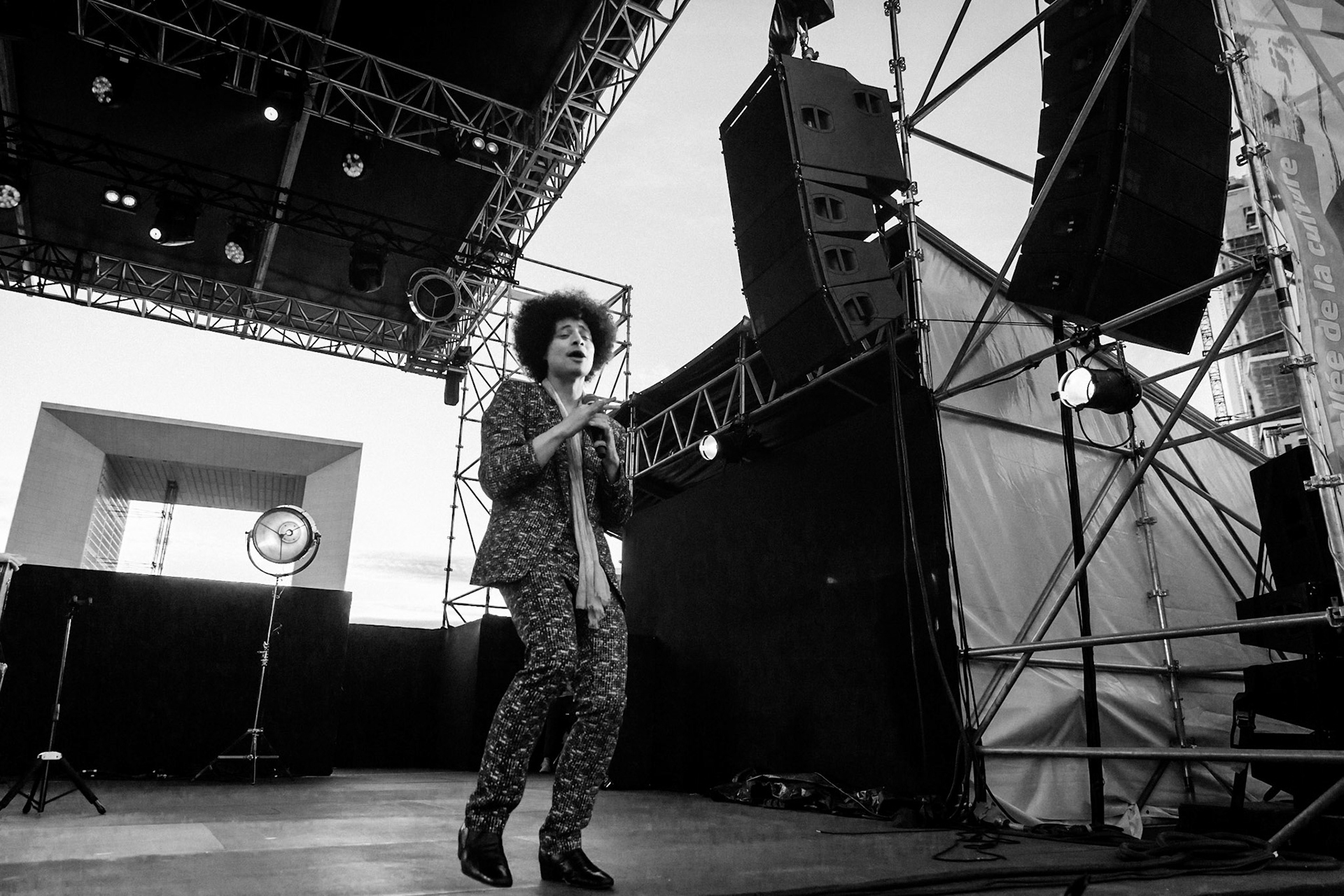 Jose James, La Défense Jazz Festival, Parvis de la Défense, 30 mai 2019