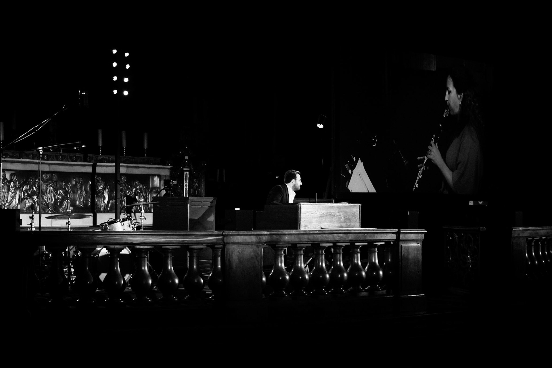 Sophie-Véronique Cauchefer-Choplin &amp; Laurent Coulondre, Festival Jazz à Saint-Germain-des-Prés - Paris, Eglise Saint-Sulpice