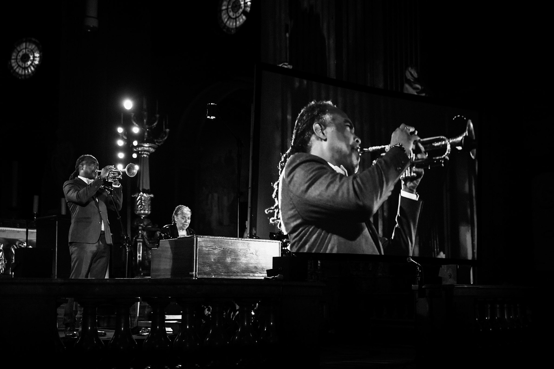 Rhoda Scott &amp; Sophie-Véronique Cauchefer-Choplin, Festival Jazz à Saint-Germain-des-Prés - Paris, Eglise Saint-Sulpice