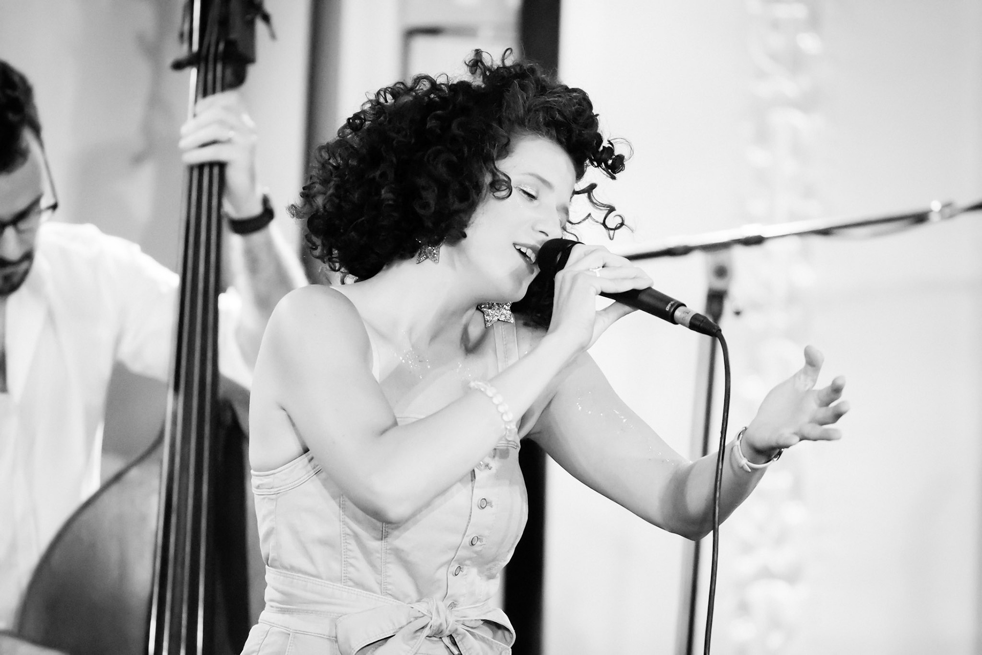 Cyrille Aimée, Festival Jazz Saint-Germain-des-Prés - Paris , Hôtel Lutetia - Salon Cristal, 20 mai 2019
