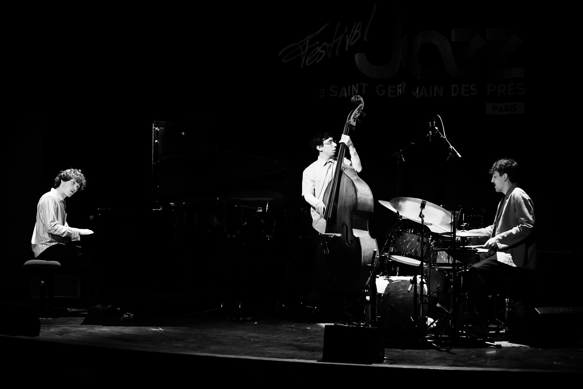 Levi Harvey Trio, Festival Jazz à Saint-Germain-des-Prés - Paris, Théâtre de l'Alliance Française