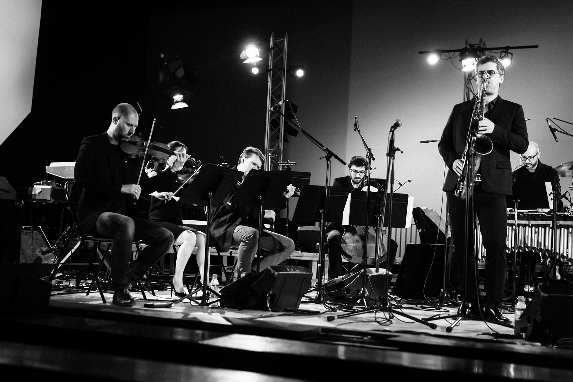 Sylvain Rifflet Refocus & l'ensemble Appassionato, Festival Jazz Saint-Germain-des-Prés - Paris , Université Panthéon - Assas, 22 mai 2019