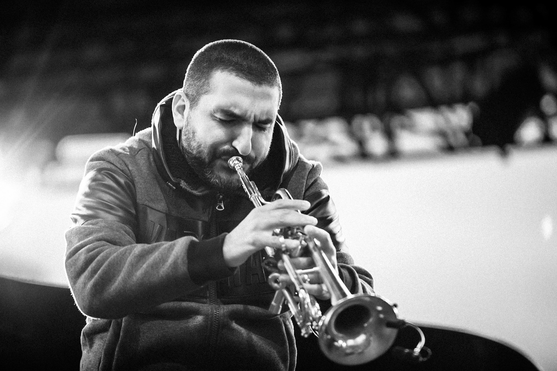 Ibrahim Maalouf avec François Delporte, La Défense Jazz Festival, Parvis de la Défense, 26 septembre 2020