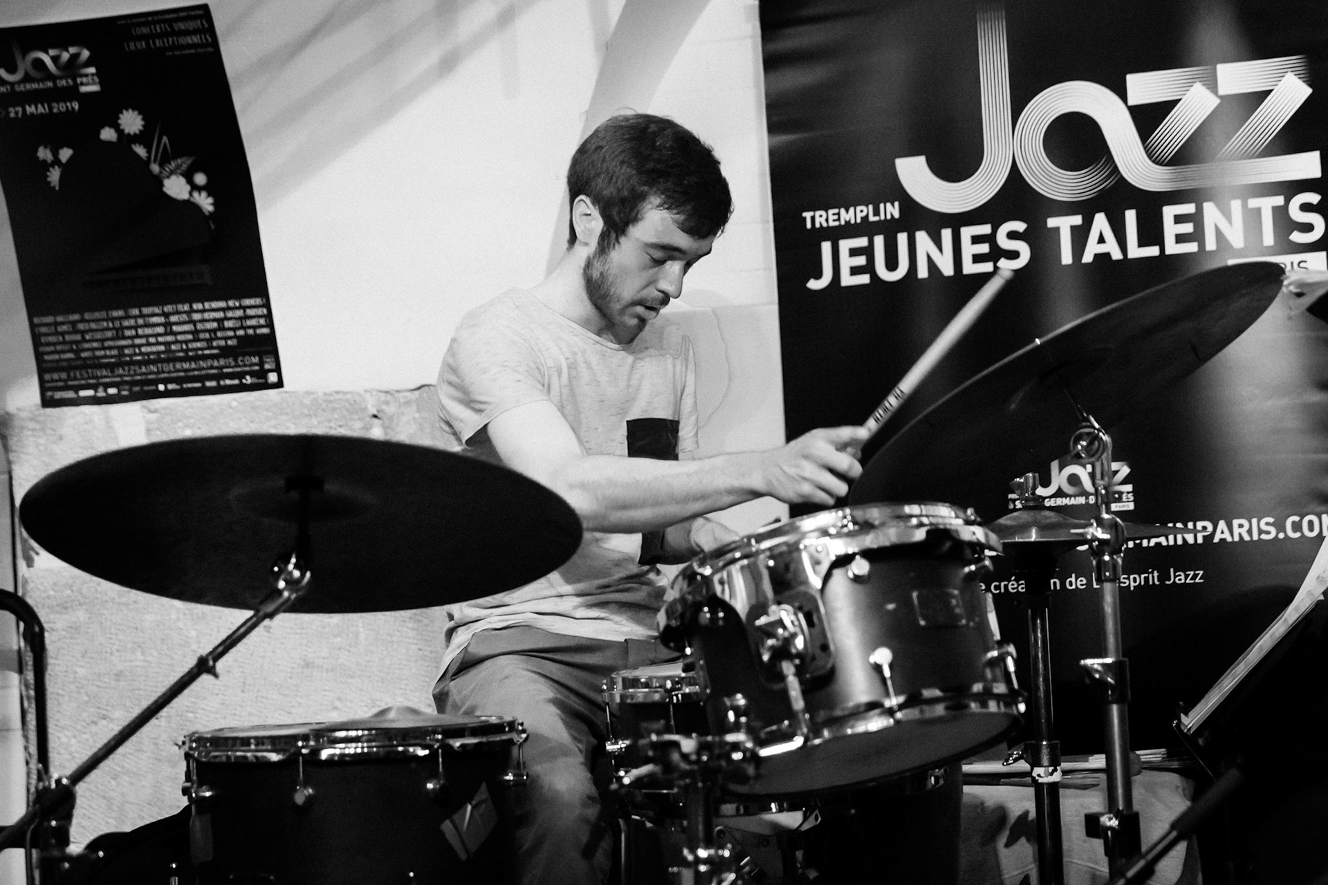 Noé Clerc Trio, Festival Jazz Saint-Germain-des-Prés - Paris , Tremplin Jeunes Talents, Sunset-Sunside Jazz Club, 18 mai 2019, #noeclerc, @jazzstgermain, #jazz, @sunsetsunside