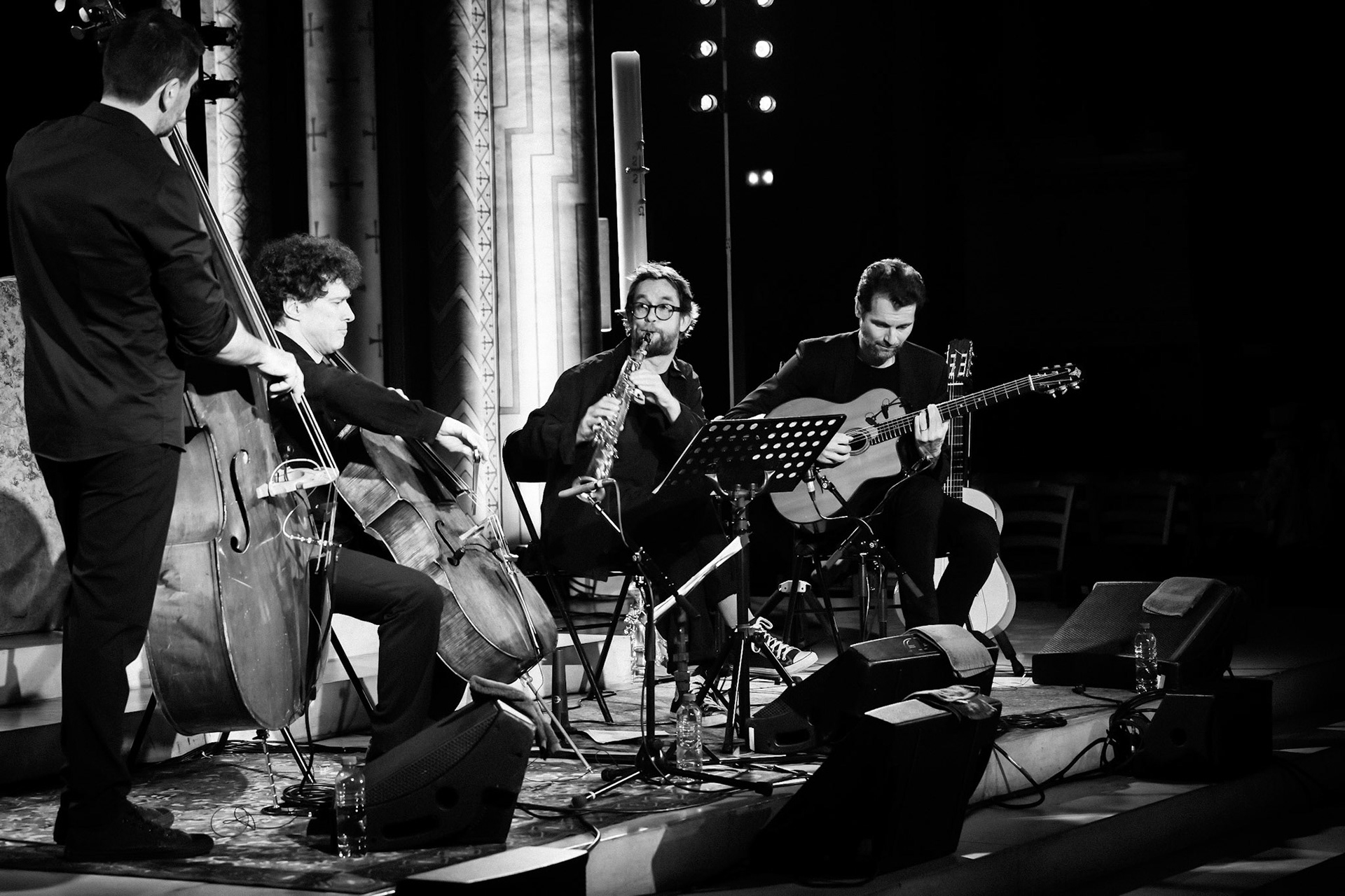 Loco Cello Feat Emile Parisien, Festival Jazz à Saint-Germain-des-Prés - Paris, Eglise Saint-Germain-des-Prés