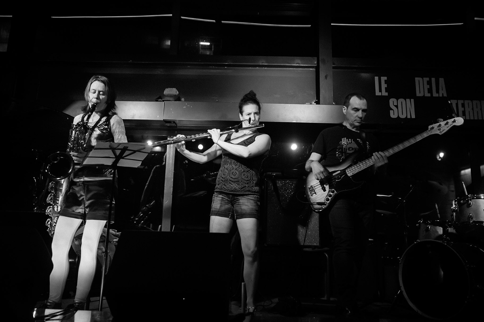 Ludivine Issambourg Quartet &amp; guest Céline Bonacina, Festival Jazz à Saint-Germain-des-Prés - Paris, Péniche Le Son de la Terre