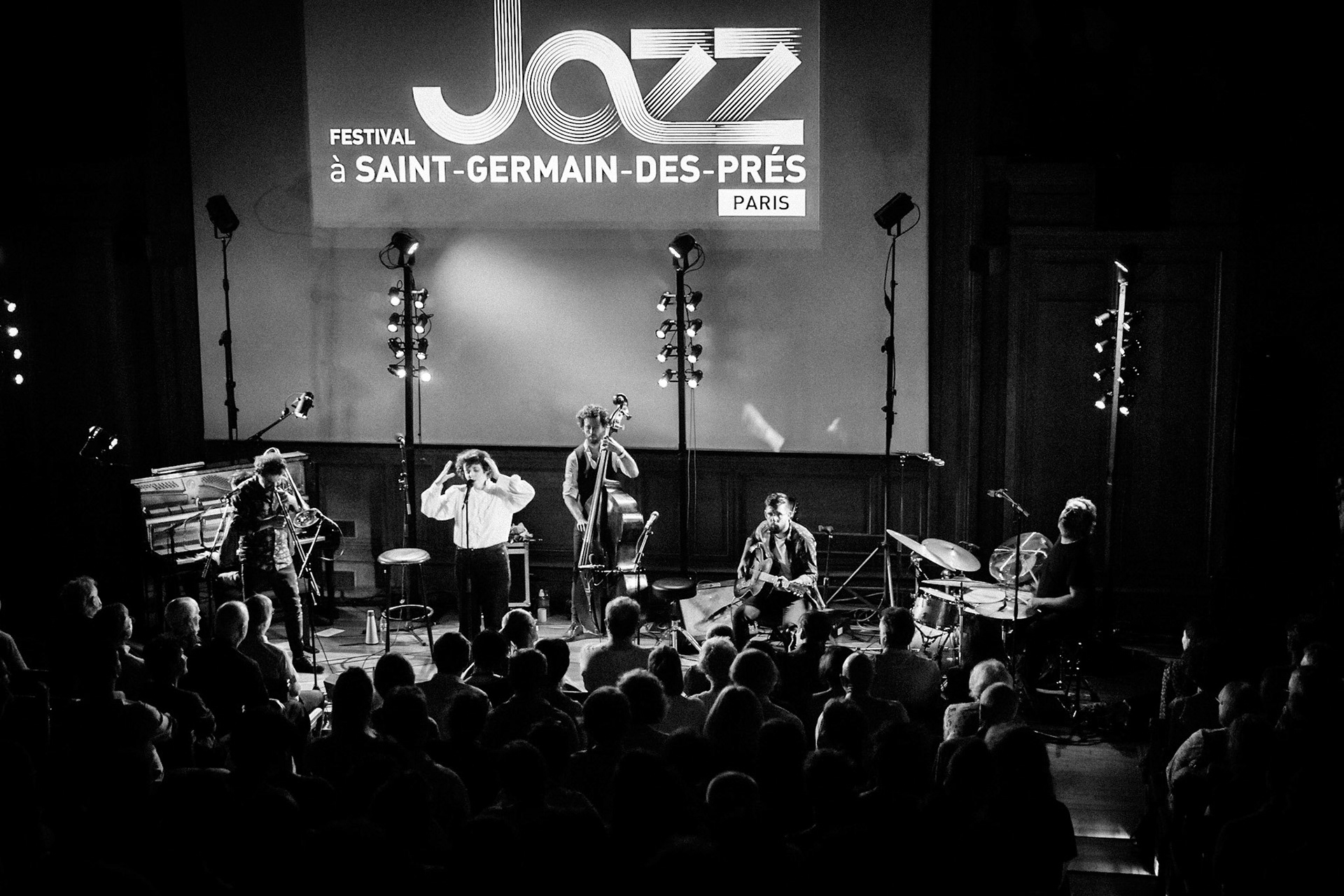 Marion Rampal "Tissé" feat Naïssam Jalal &amp; Piers Faccini, Festival Jazz Saint-Germain-des-Prés - Paris , Maison de l'Océan - Grand amphithéâtre, 18 mai 2022