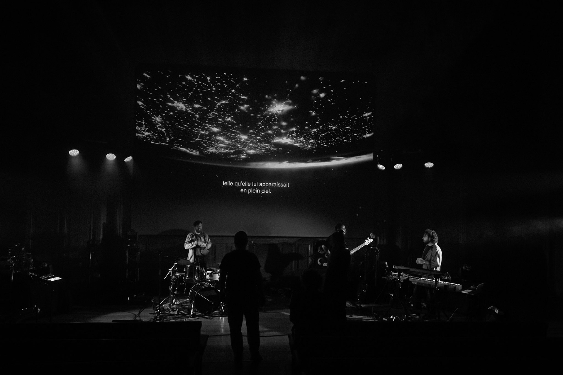 Guillaume Perret Quartet, Festival Jazz à Saint-Germain-des-Prés - Paris, grand amphithéâtre de la Maison de l'Océan