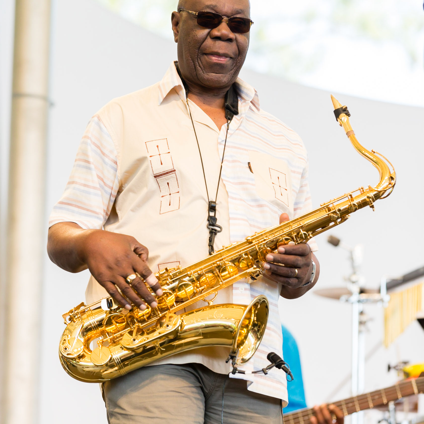 Manu Dibango & le Soul Makossa Gang - Espace Delta - Parc Floral de Paris - 22 juin 2014