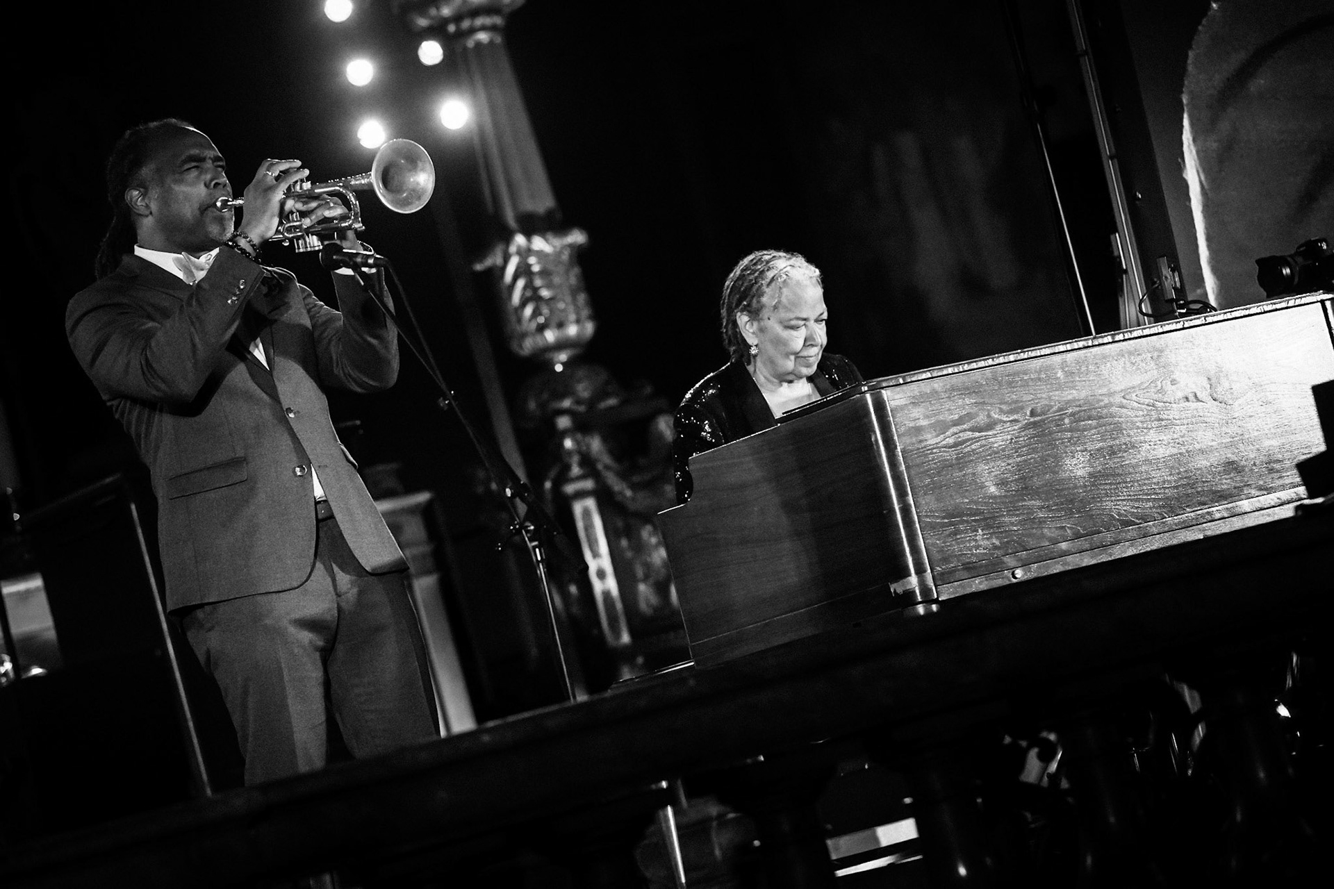 Rhoda Scott &amp; Sophie-Véronique Cauchefer-Choplin, Festival Jazz à Saint-Germain-des-Prés - Paris, Eglise Saint-Sulpice